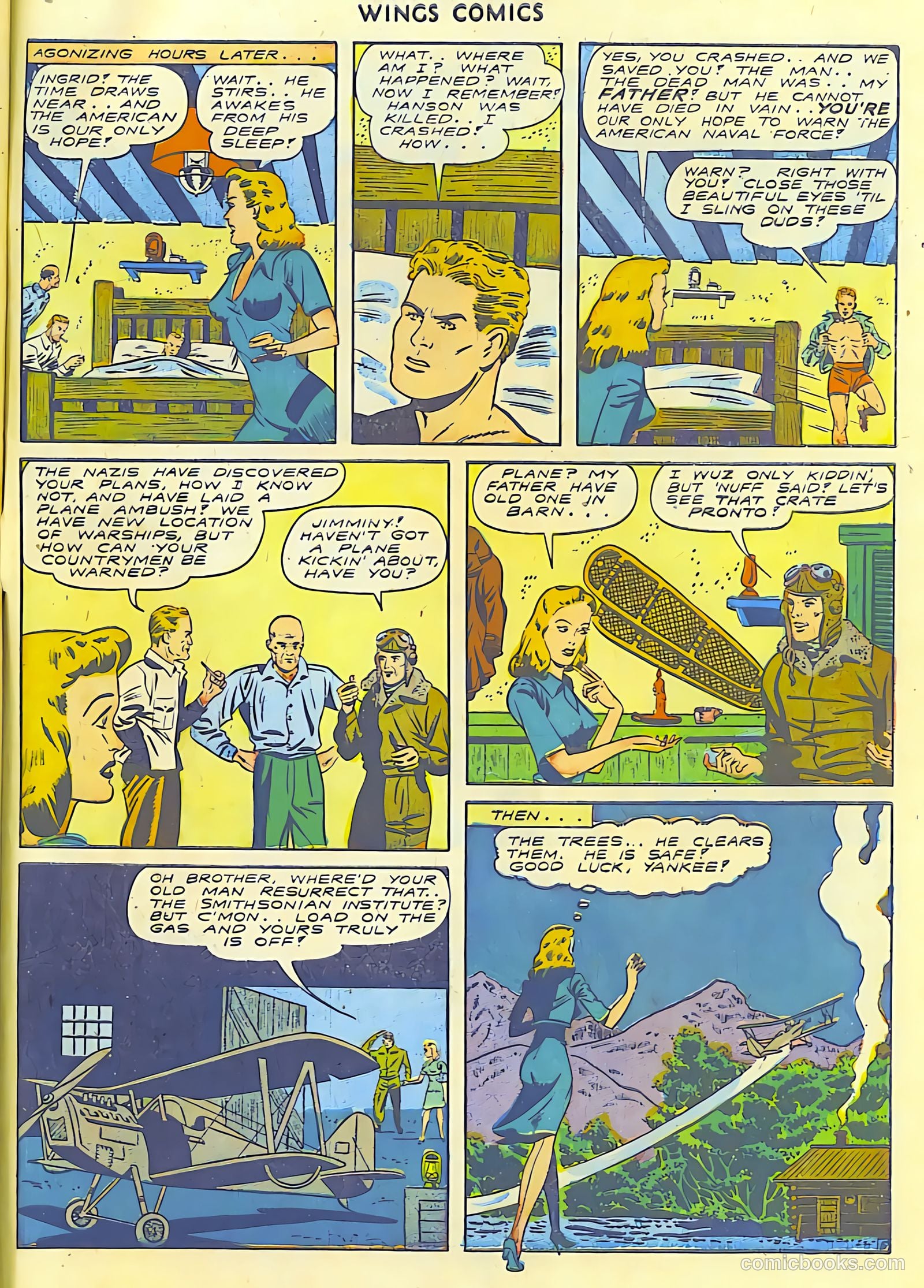 Wings Comics #42 — page 55 of 60