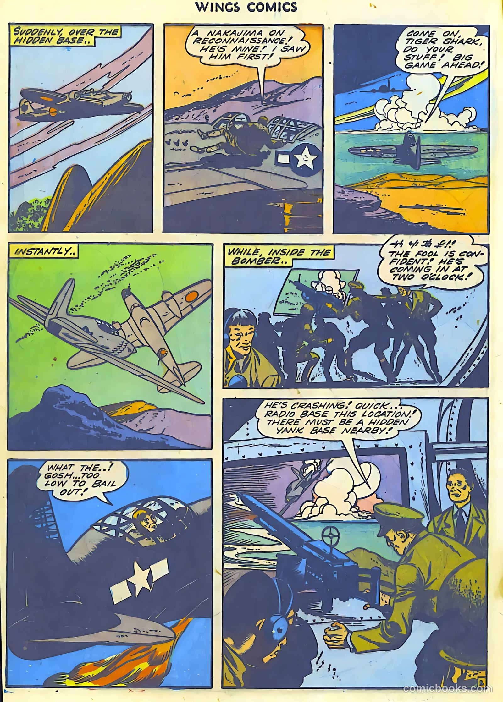 Wings Comics #43 — page 4 of 60