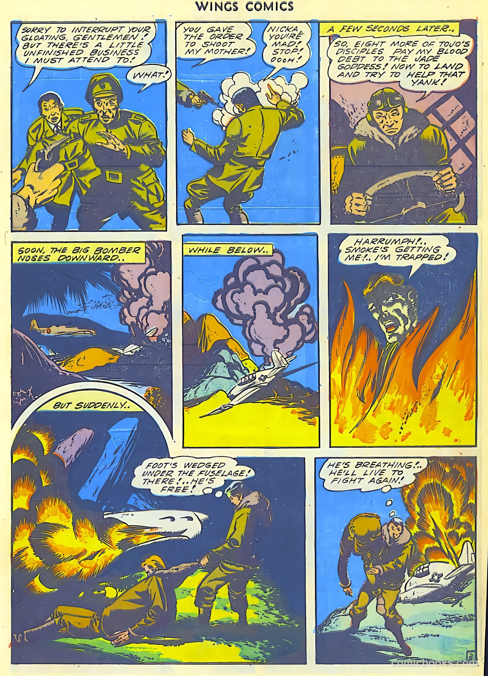 Wings Comics #43 — page 5 of 60