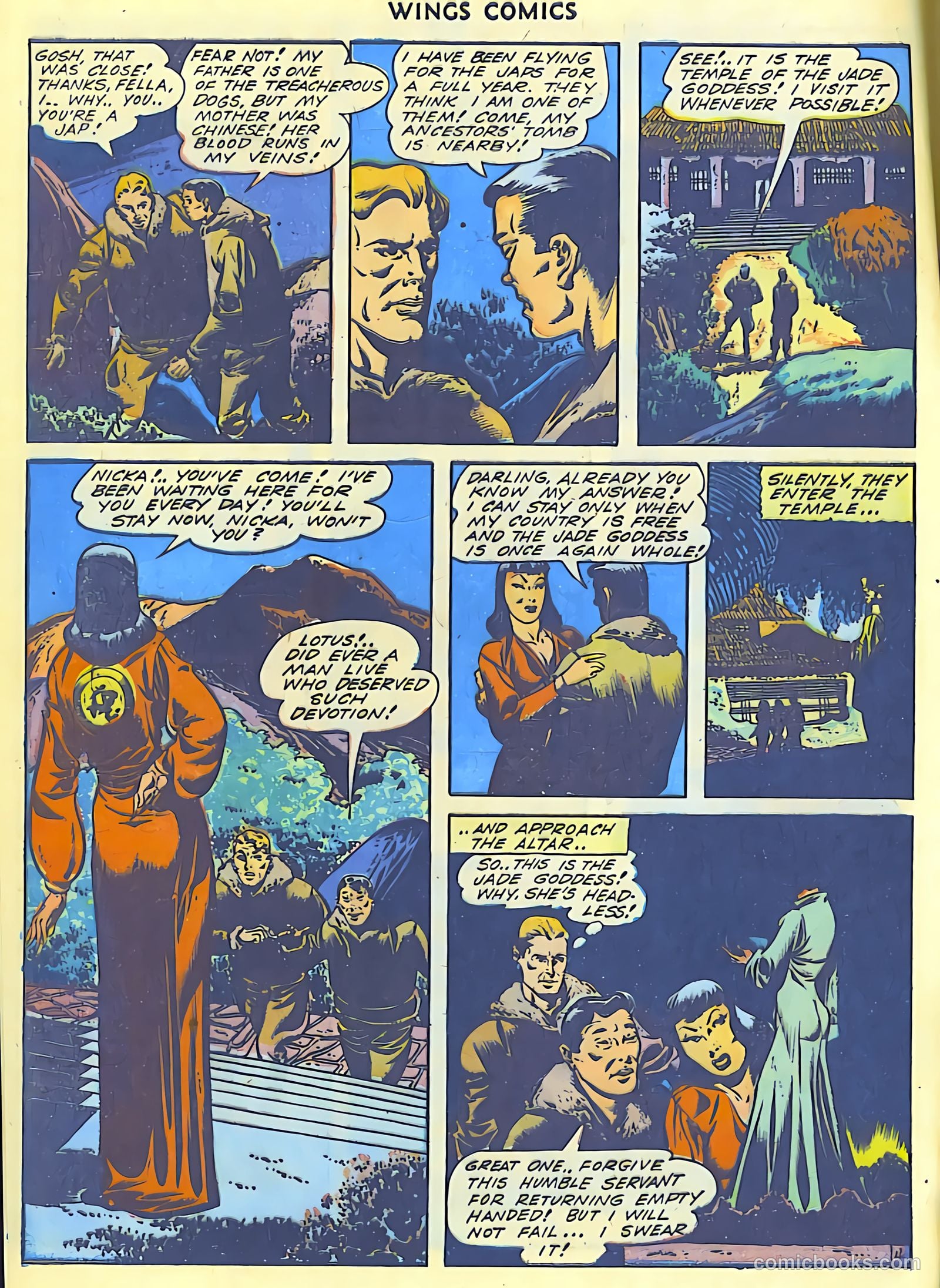Wings Comics #43 — page 6 of 60