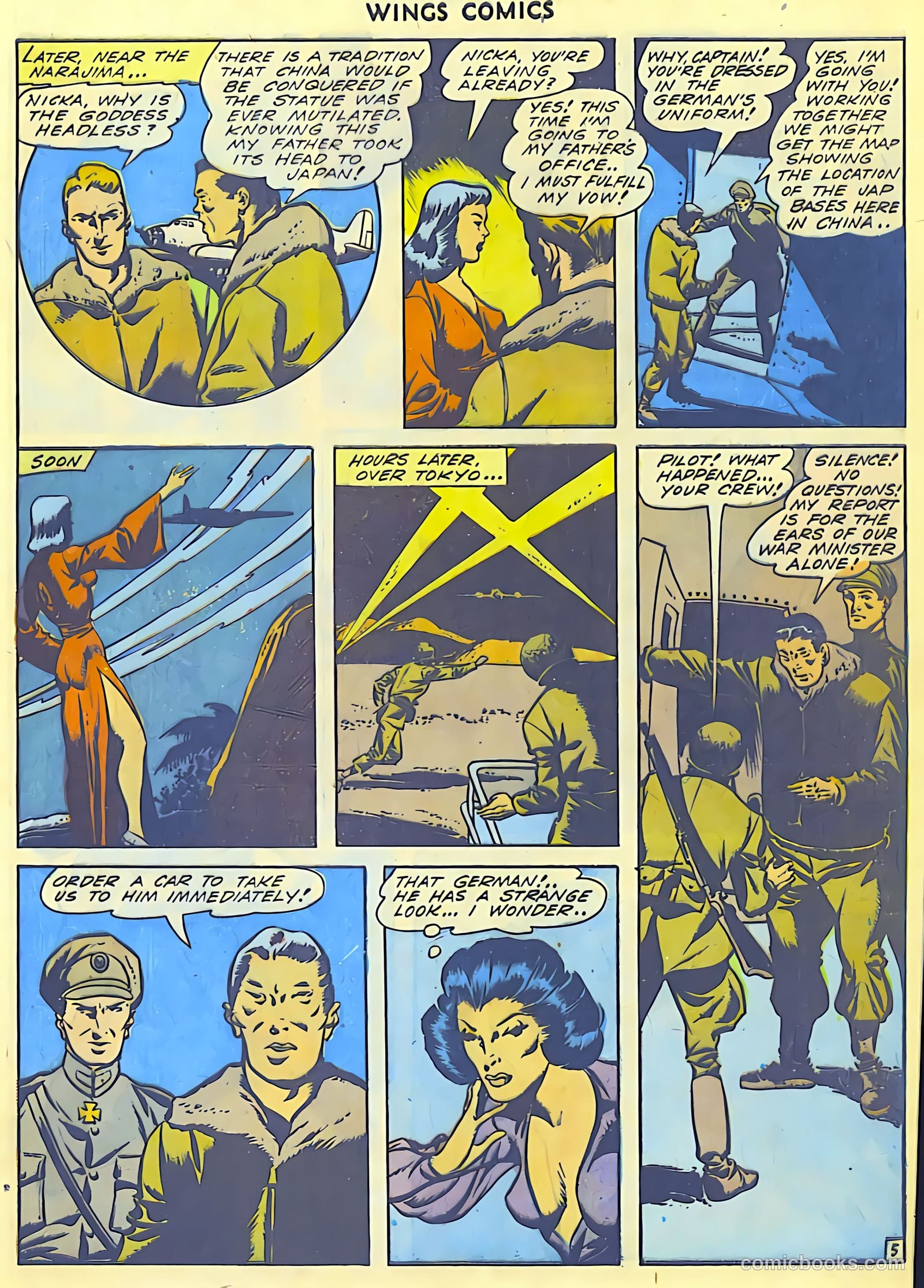 Wings Comics #43 — page 7 of 60