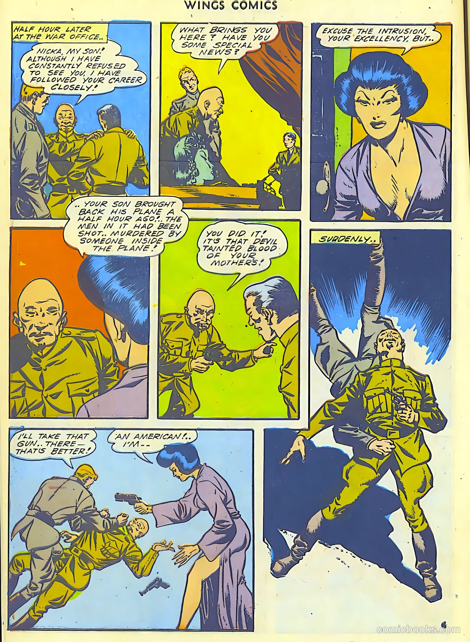Wings Comics #43 — page 8 of 60