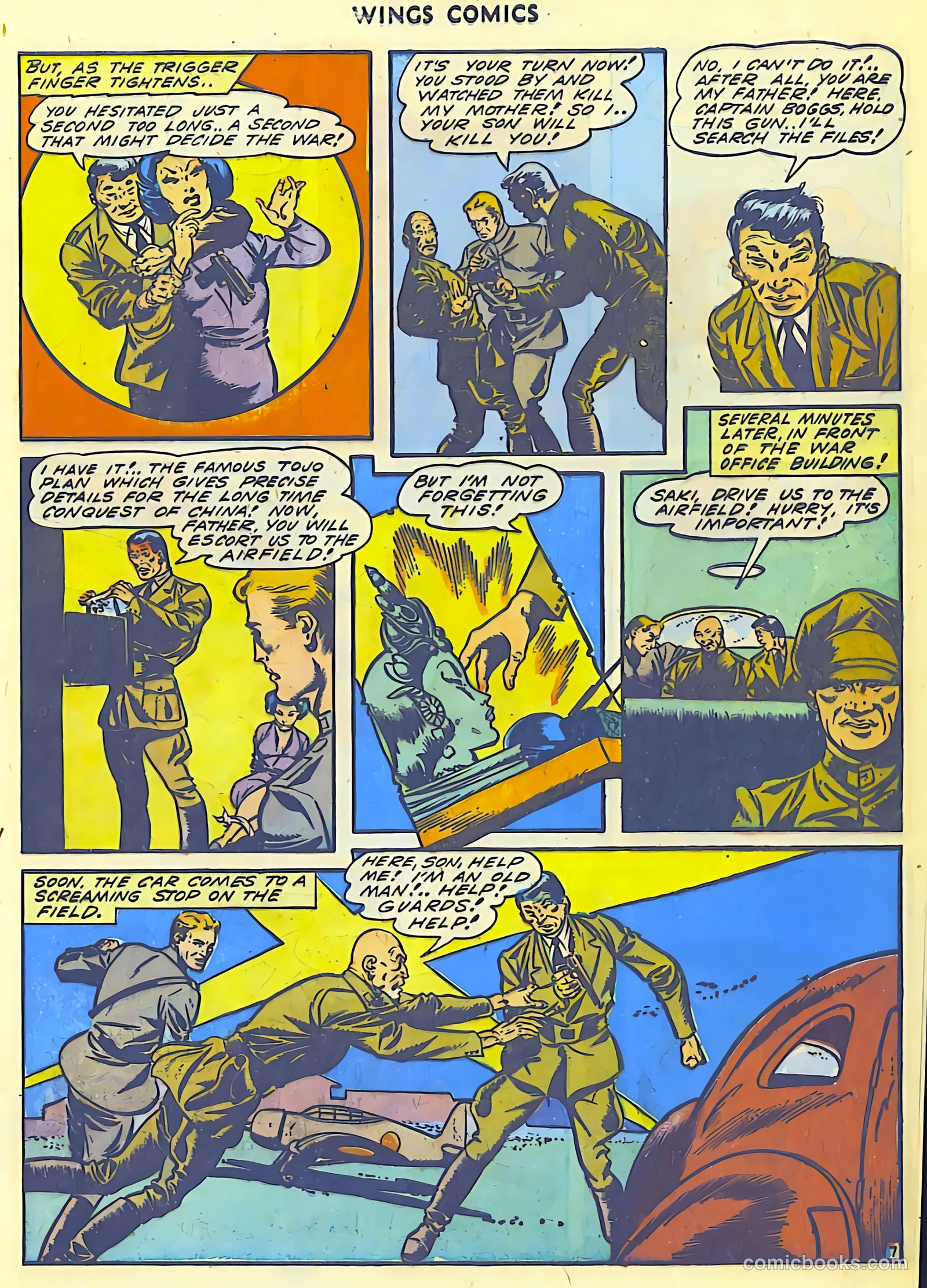 Wings Comics #43 — page 9 of 60