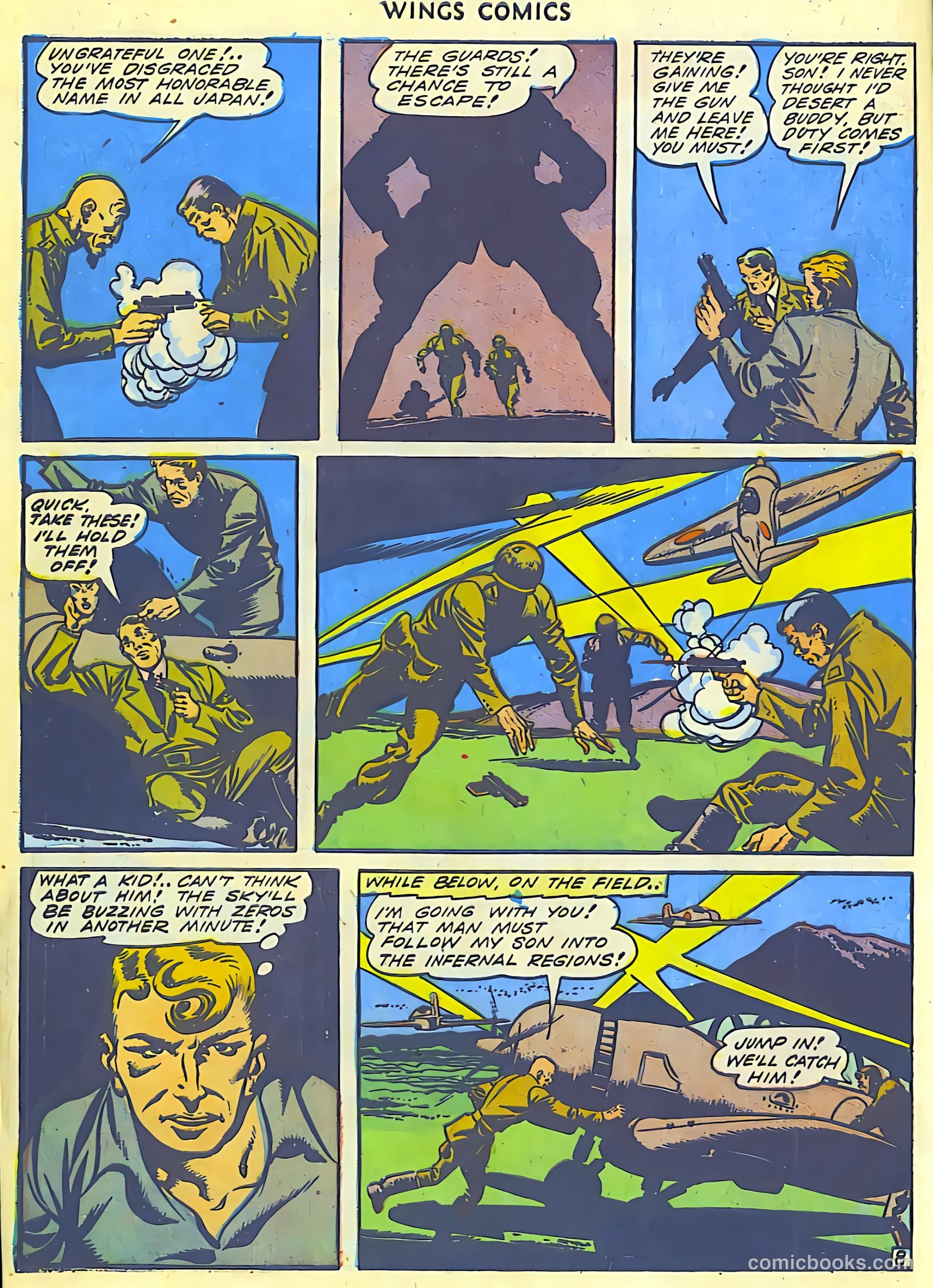 Wings Comics #43 — page 10 of 60