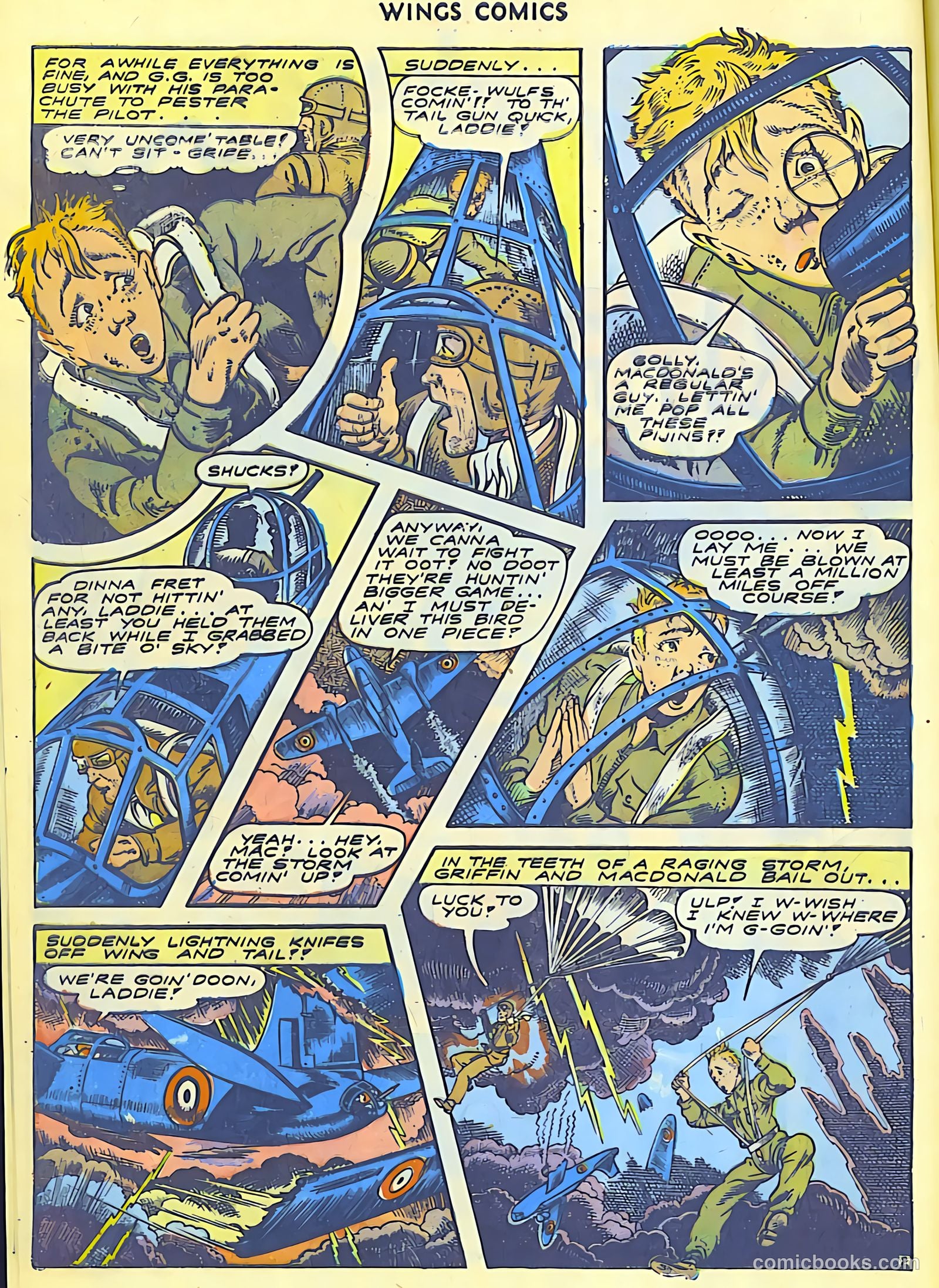 Wings Comics #43 — page 14 of 60
