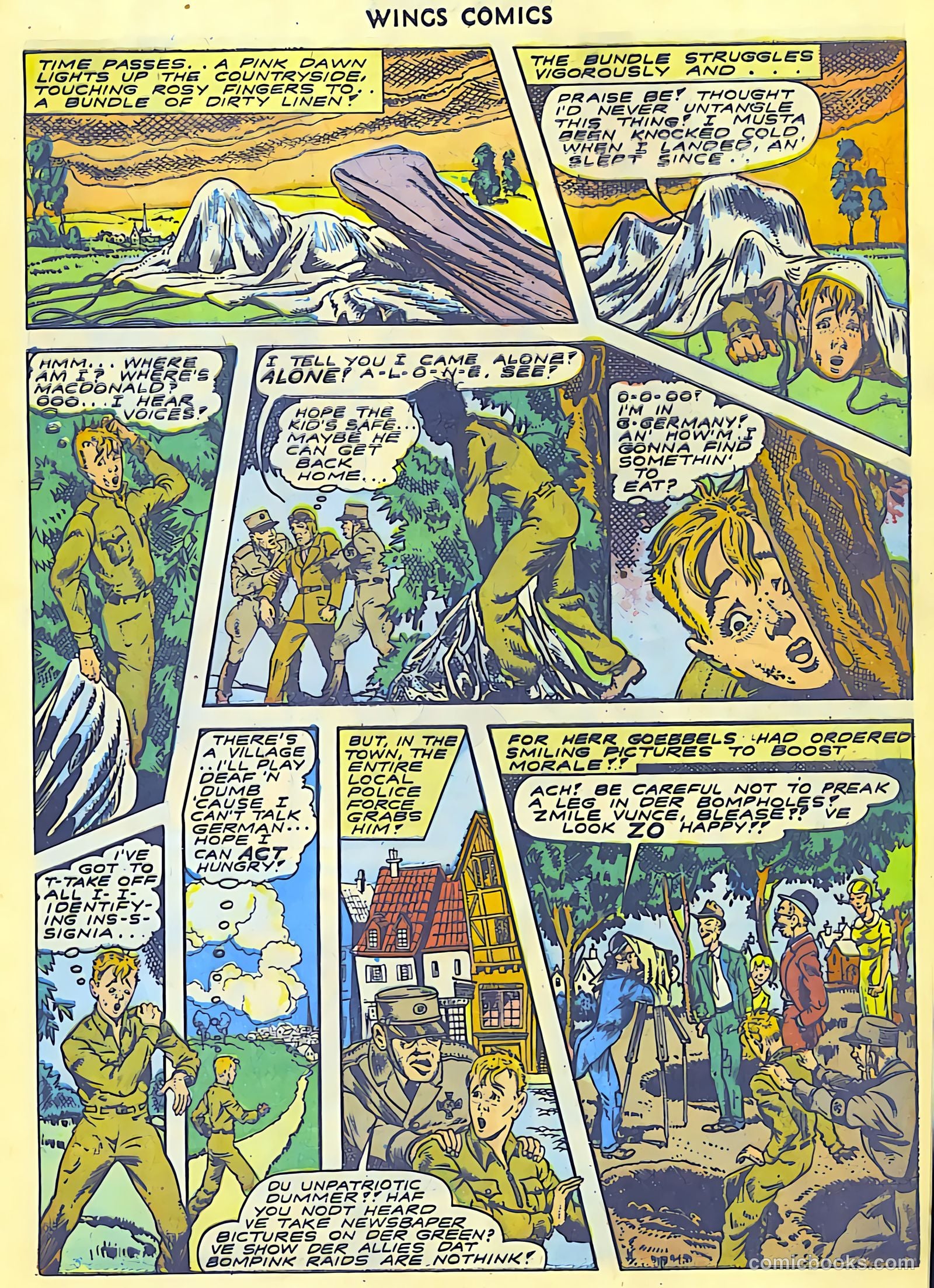 Wings Comics #43 — page 15 of 60