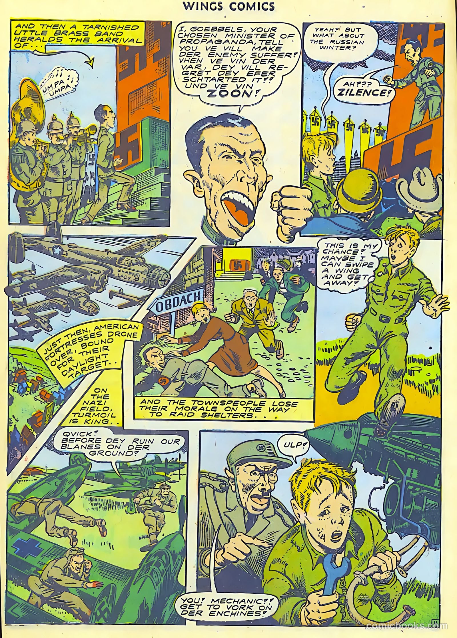 Wings Comics #43 — page 16 of 60