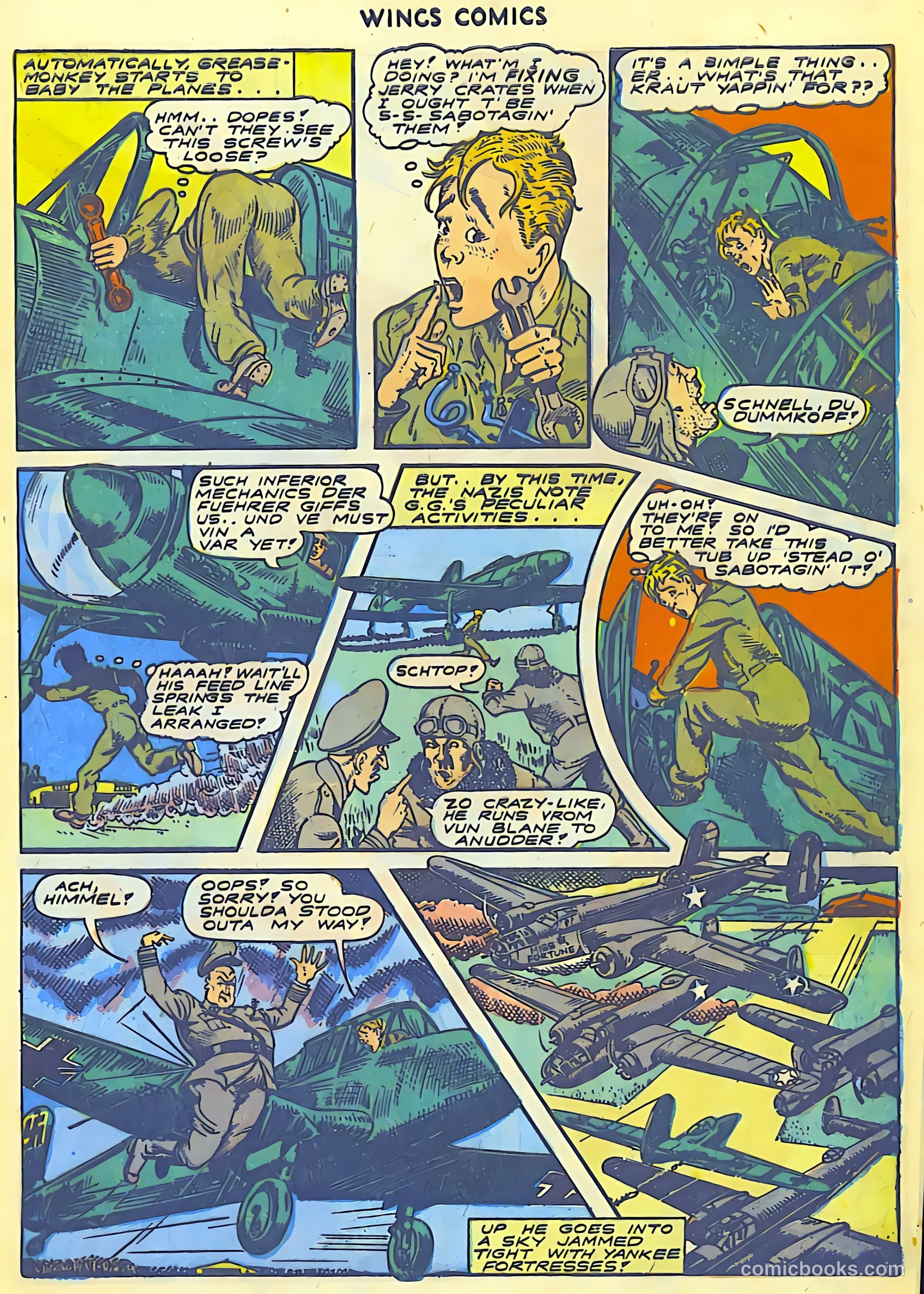 Wings Comics #43 — page 17 of 60