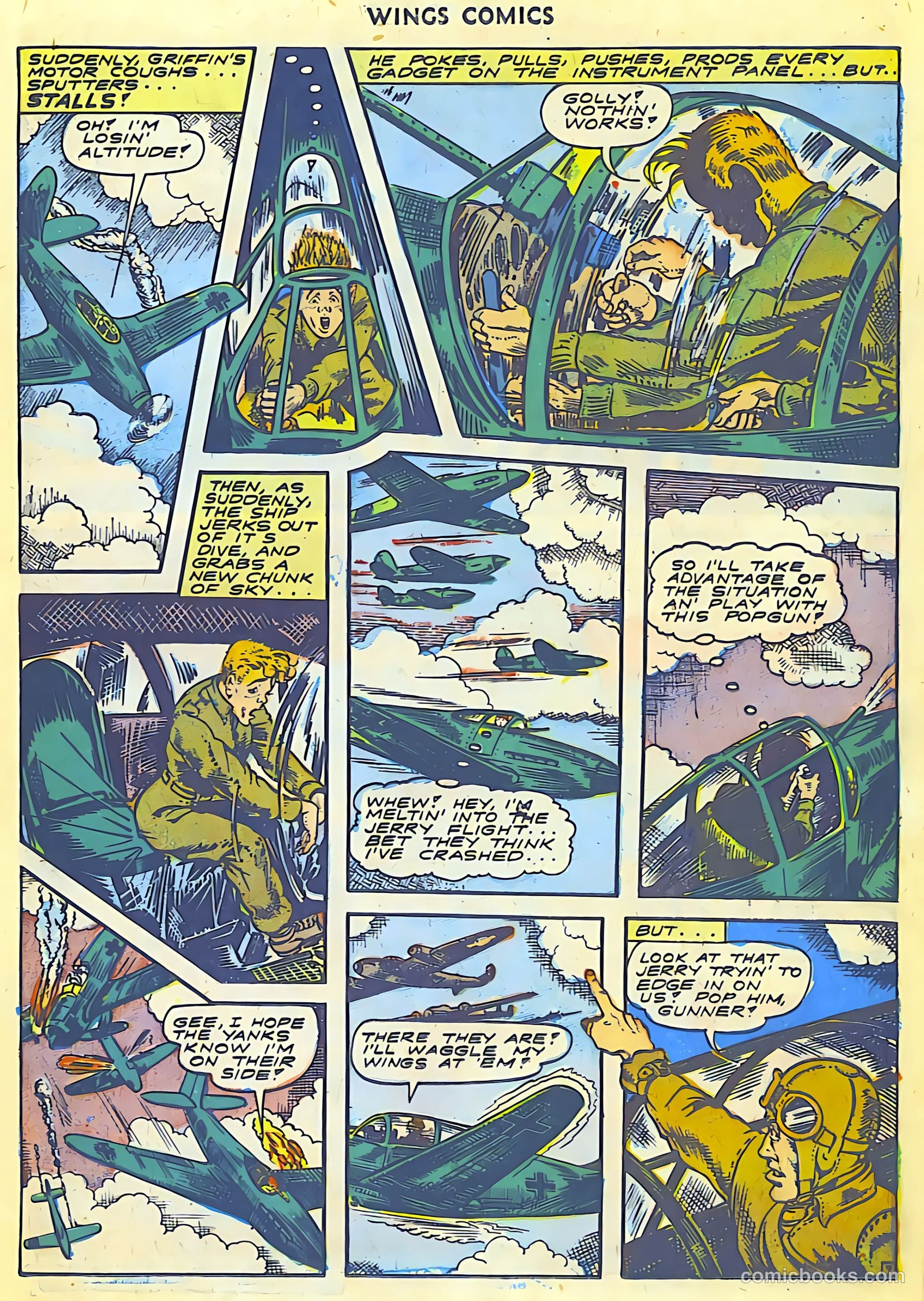 Wings Comics #43 — page 19 of 60