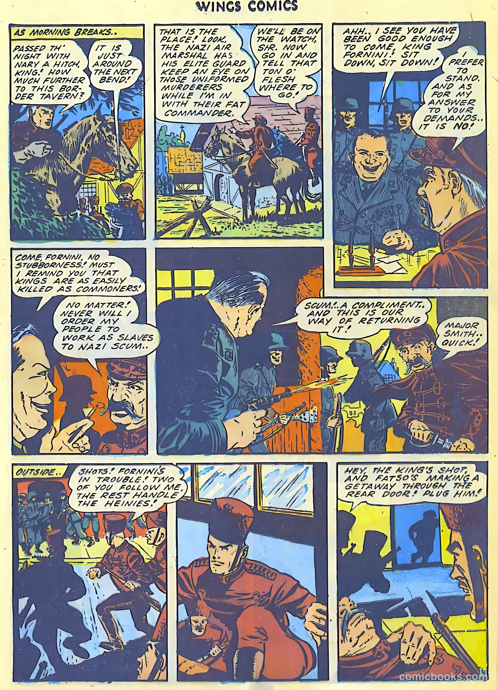 Wings Comics #43 — page 23 of 60