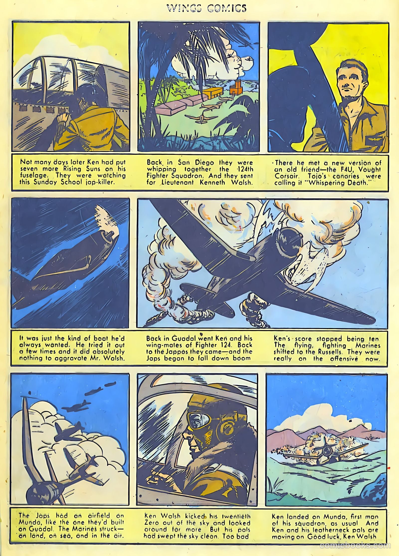 Wings Comics #43 — page 28 of 60