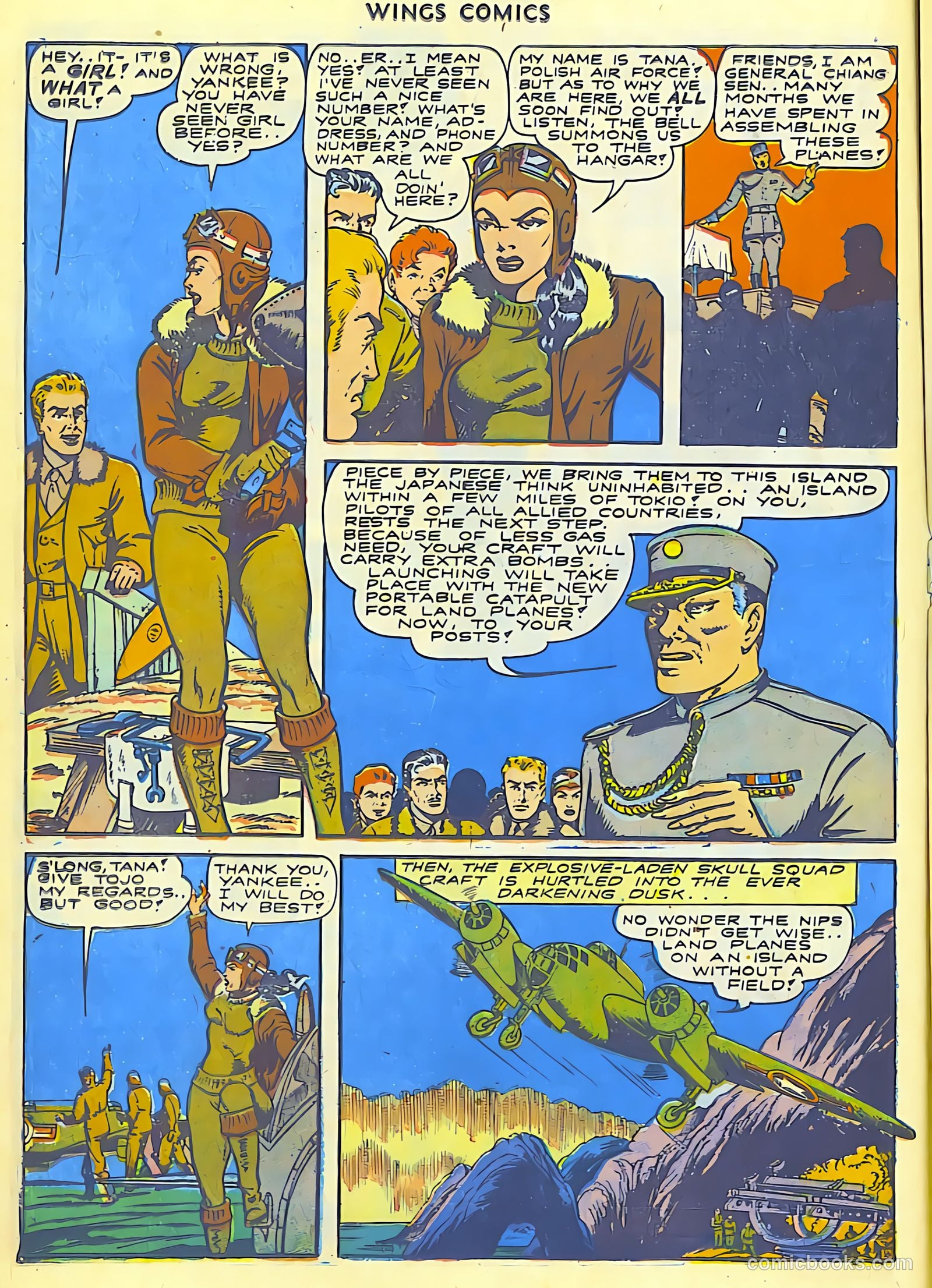 Wings Comics #43 — page 32 of 60