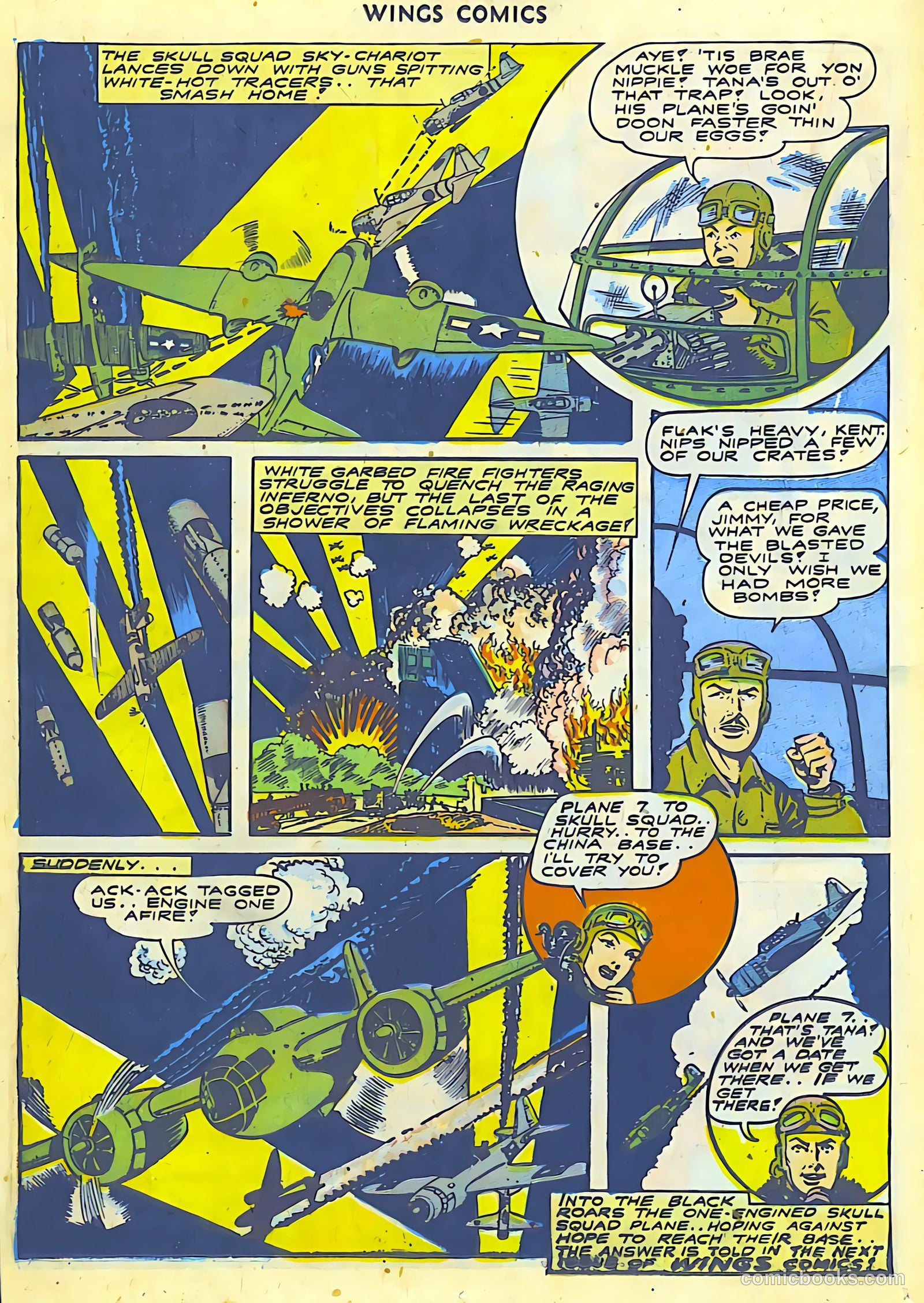 Wings Comics #43 — page 34 of 60