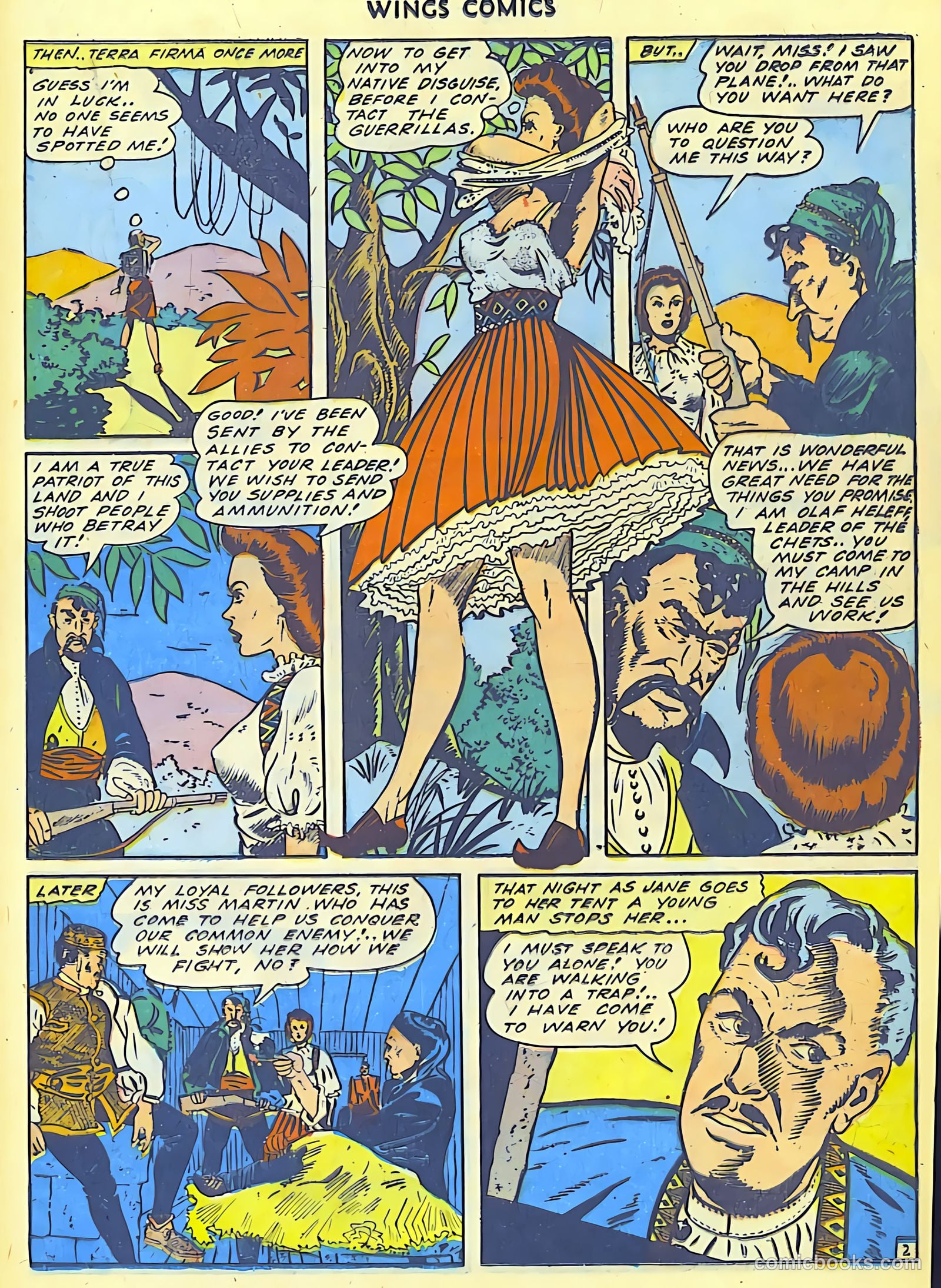 Wings Comics #43 — page 37 of 60