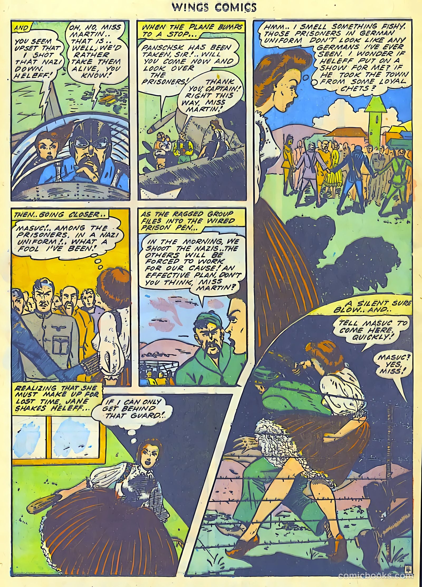 Wings Comics #43 — page 39 of 60