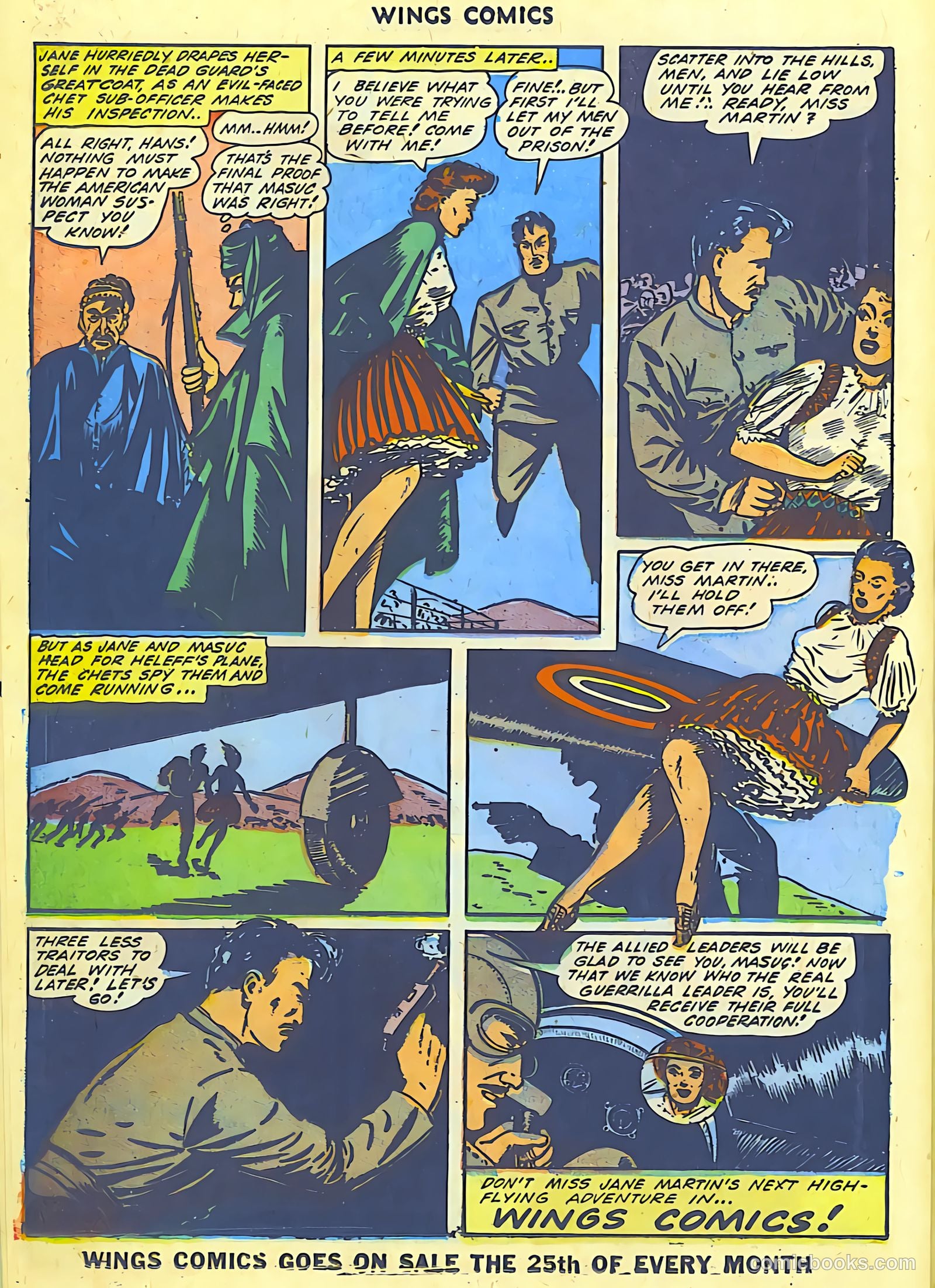 Wings Comics #43 — page 40 of 60