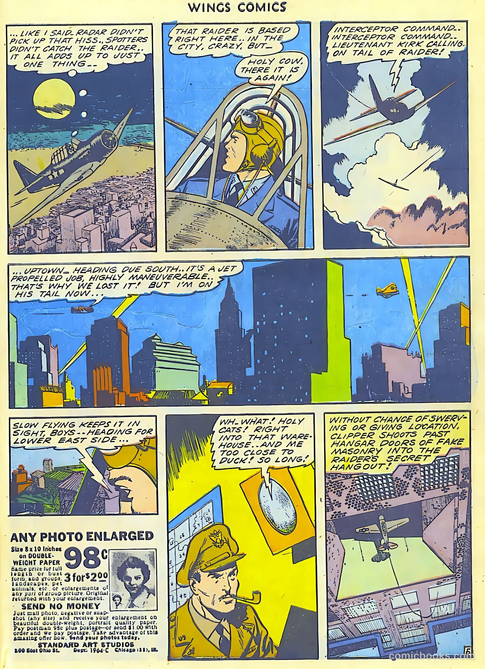 Wings Comics #43 — page 55 of 60
