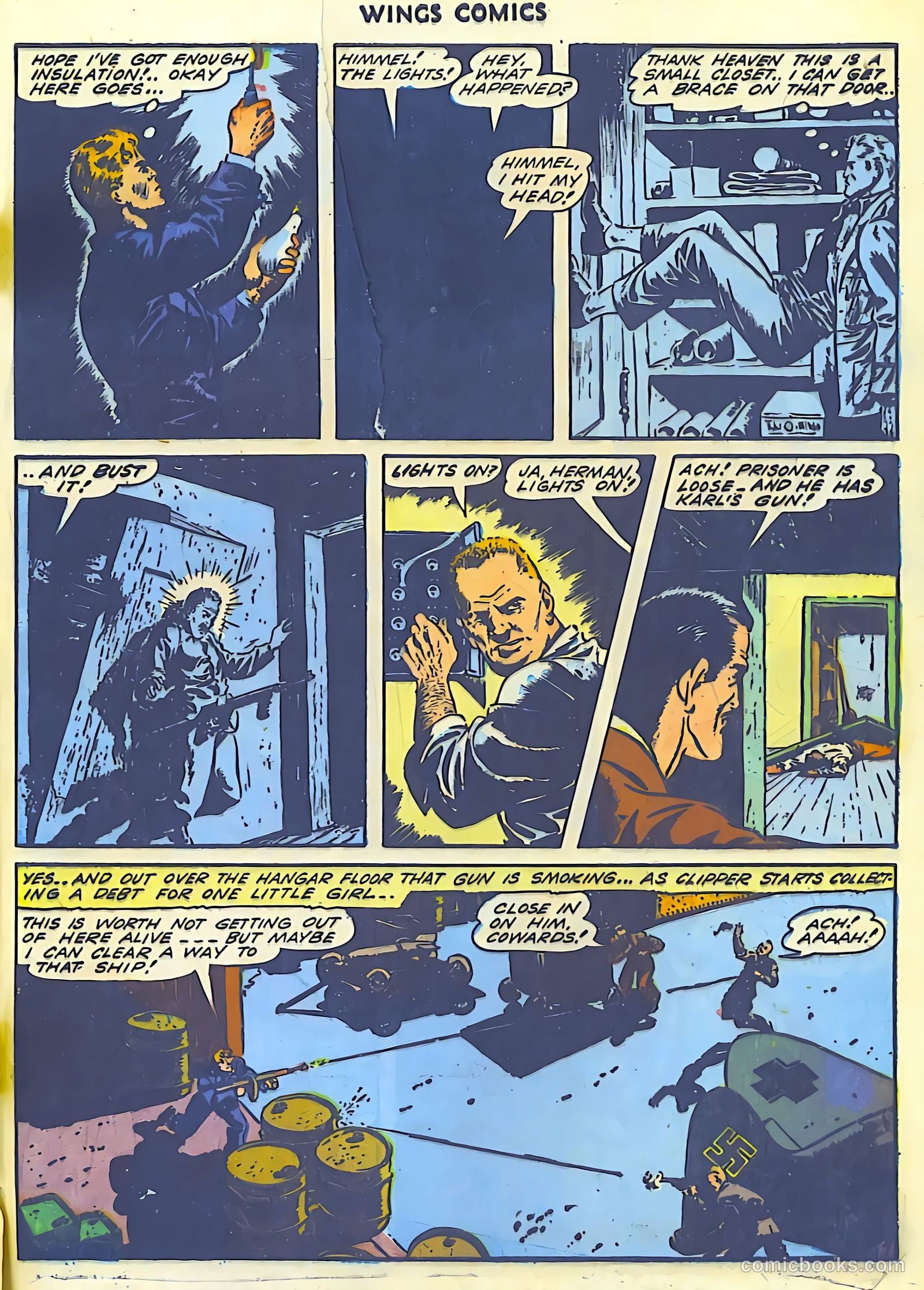 Wings Comics #43 — page 57 of 60