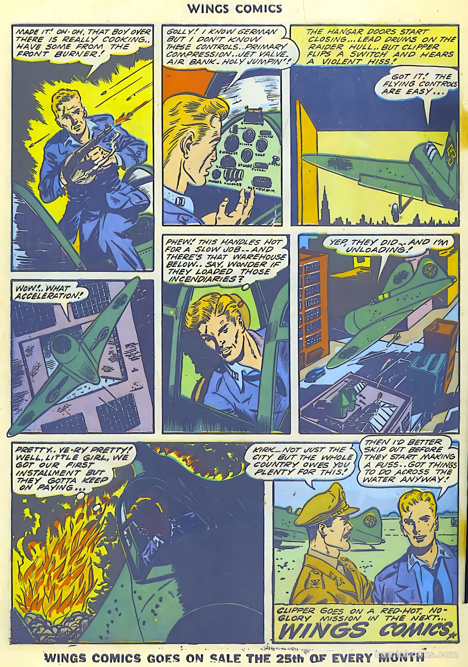 Wings Comics #43 — page 58 of 60