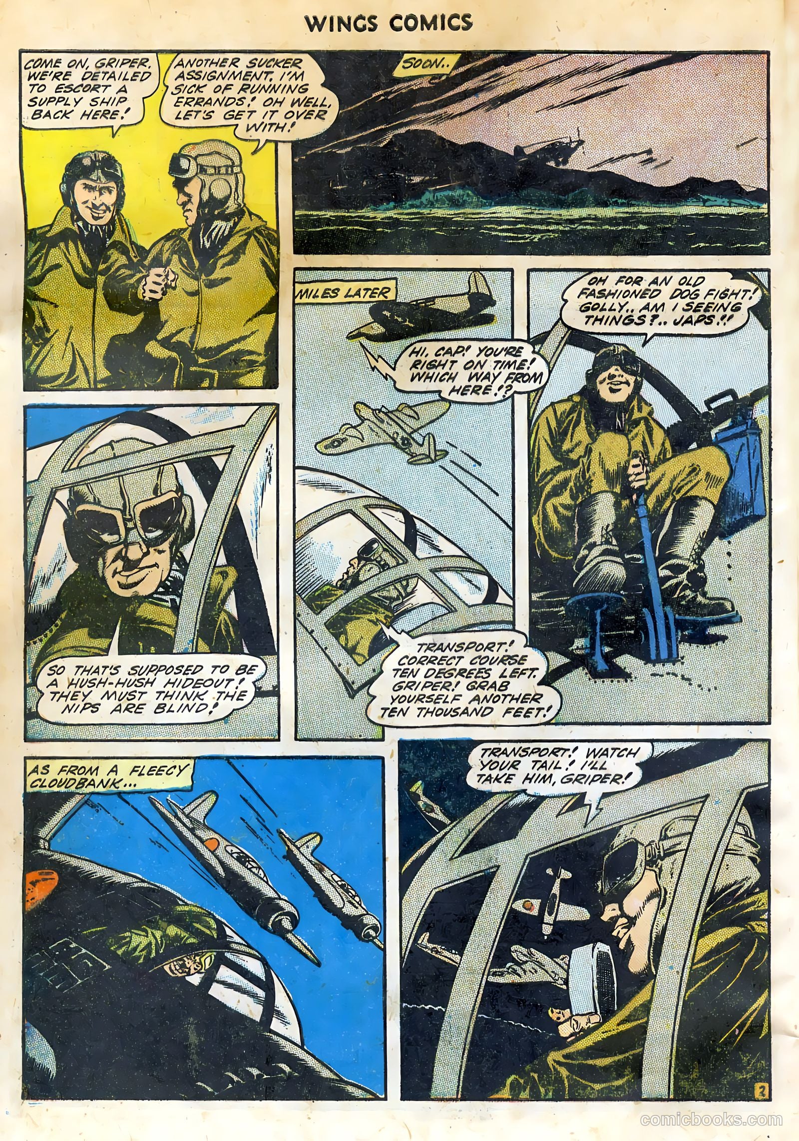 Wings Comics #44 — page 4 of 52