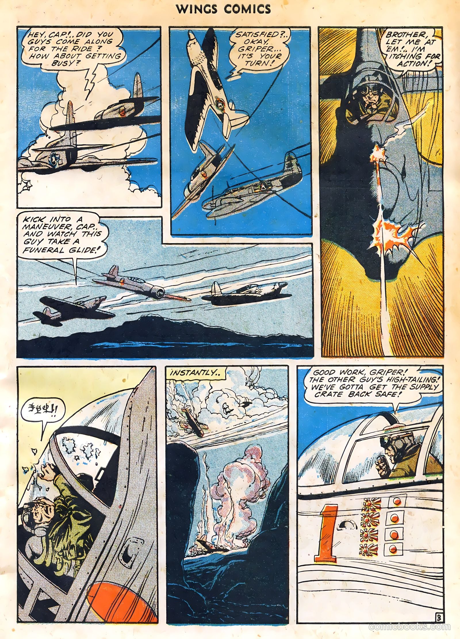 Wings Comics #44 — page 5 of 52