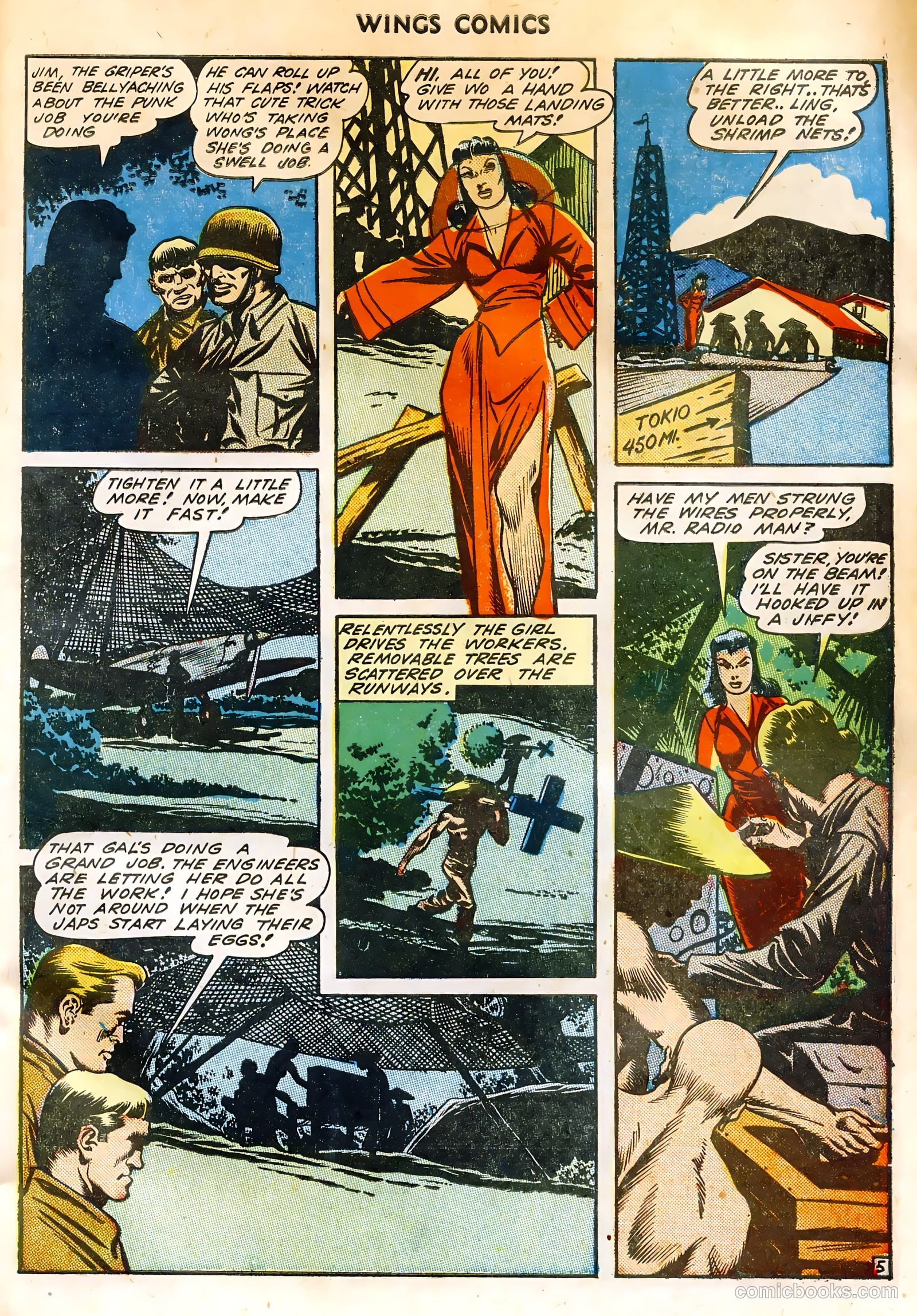 Wings Comics #44 — page 7 of 52