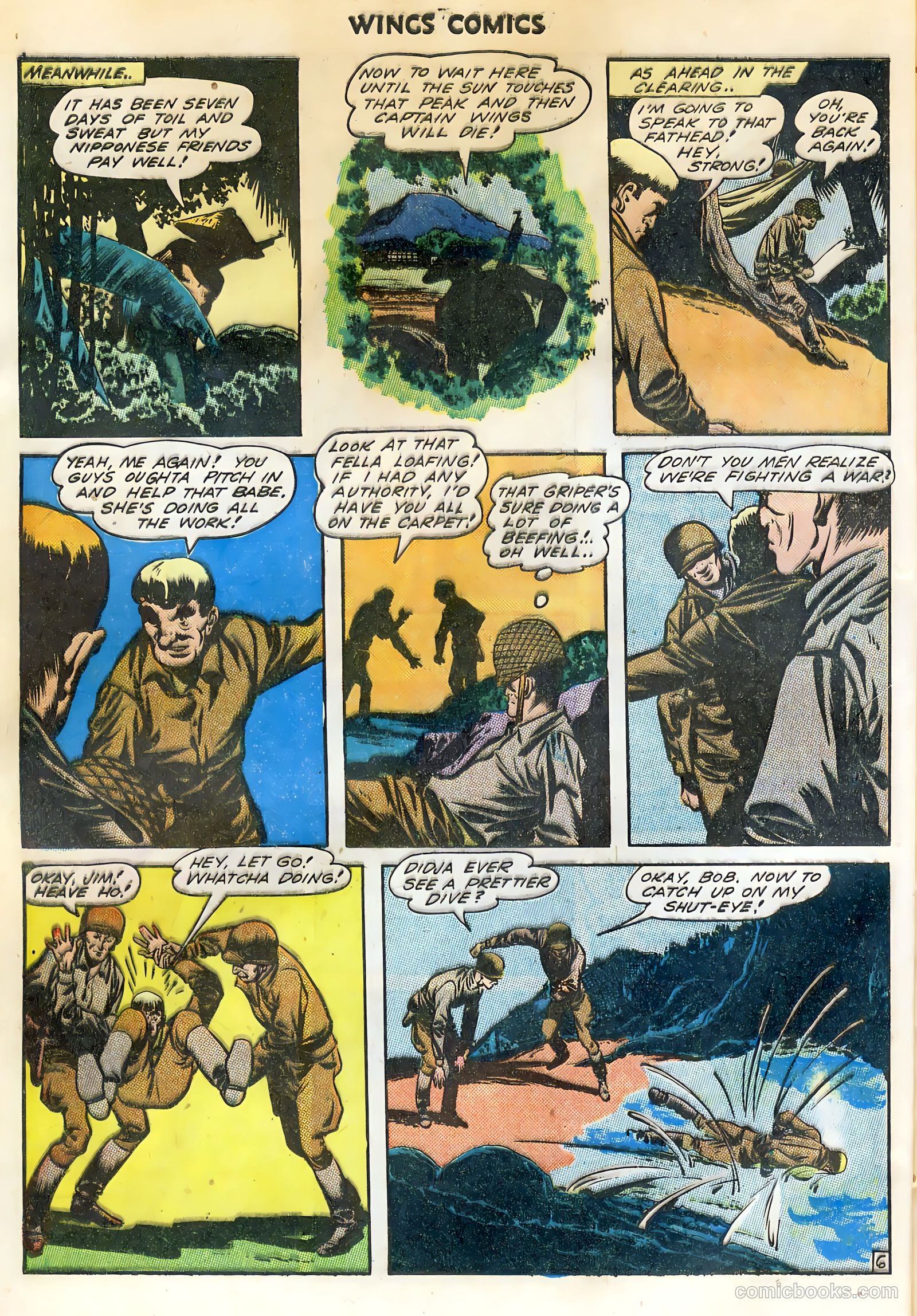 Wings Comics #44 — page 8 of 52