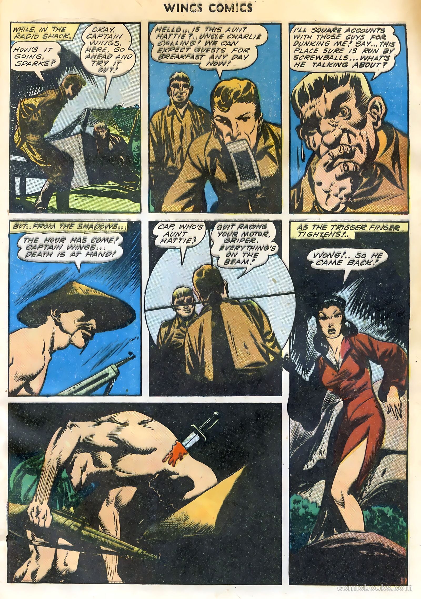 Wings Comics #44 — page 9 of 52