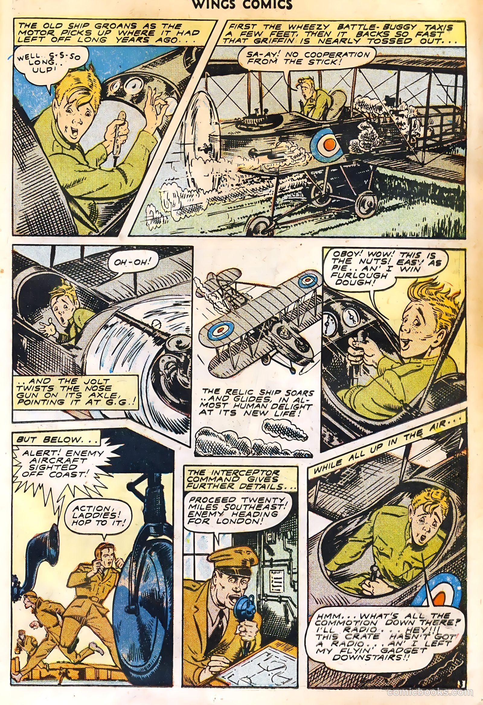 Wings Comics #44 — page 15 of 52