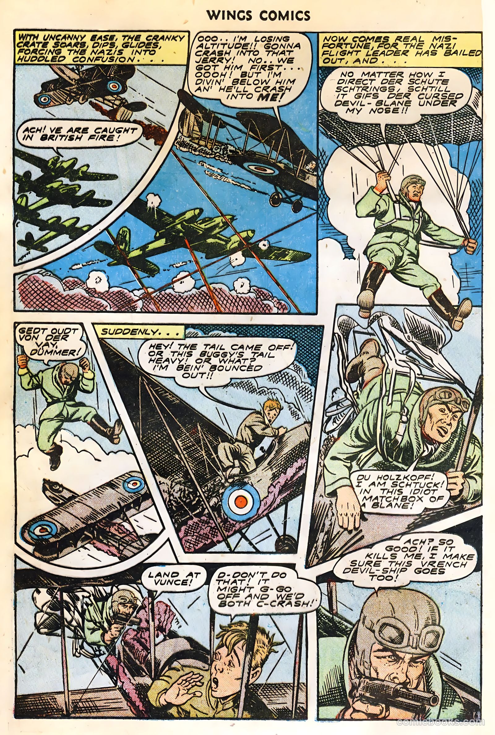 Wings Comics #44 — page 18 of 52
