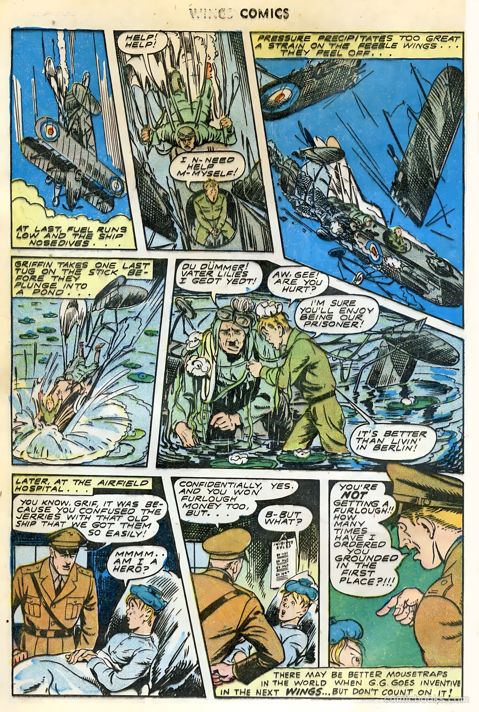Wings Comics #44 — page 20 of 52