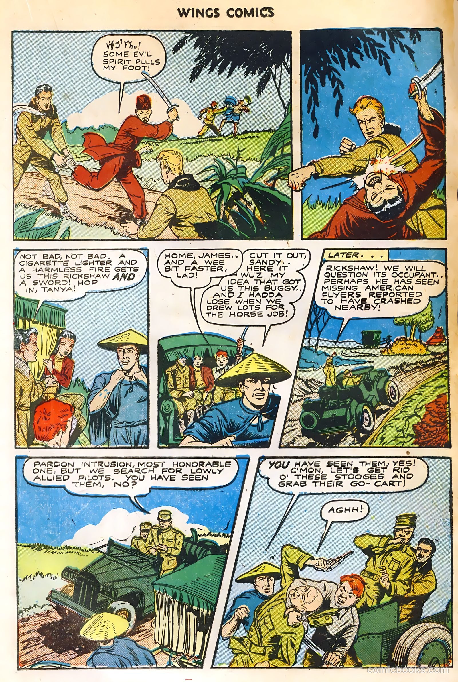 Wings Comics #44 — page 31 of 52