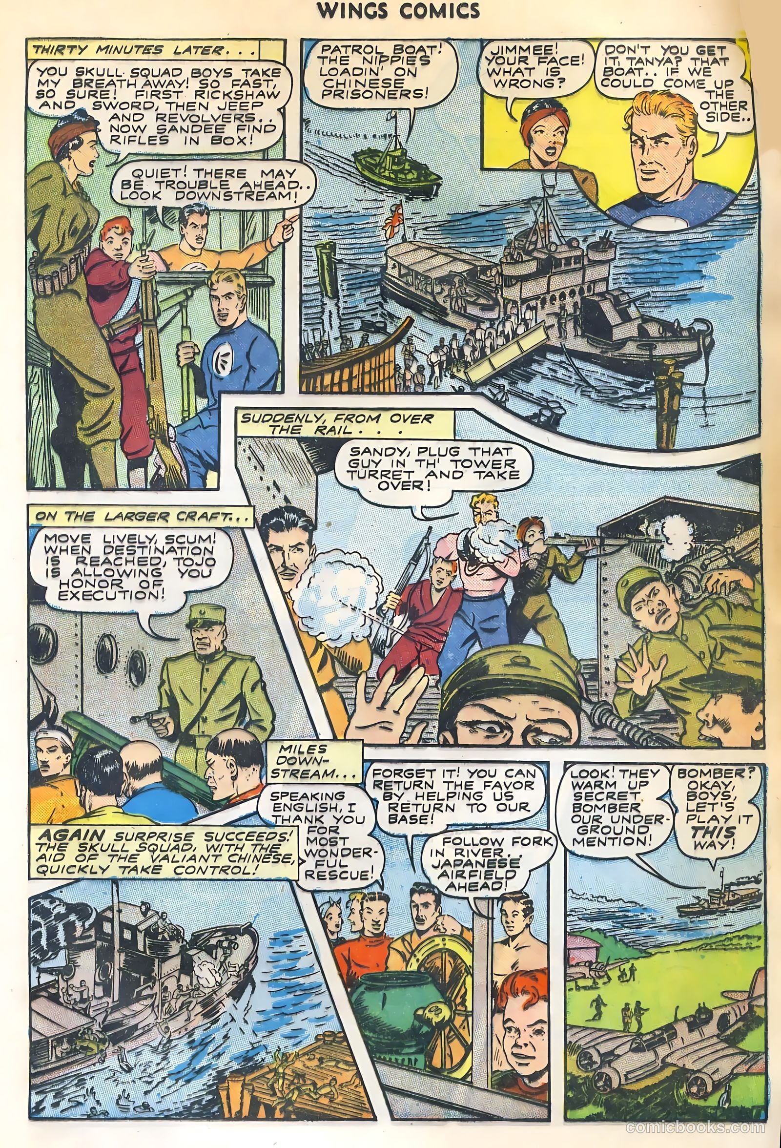 Wings Comics #44 — page 33 of 52