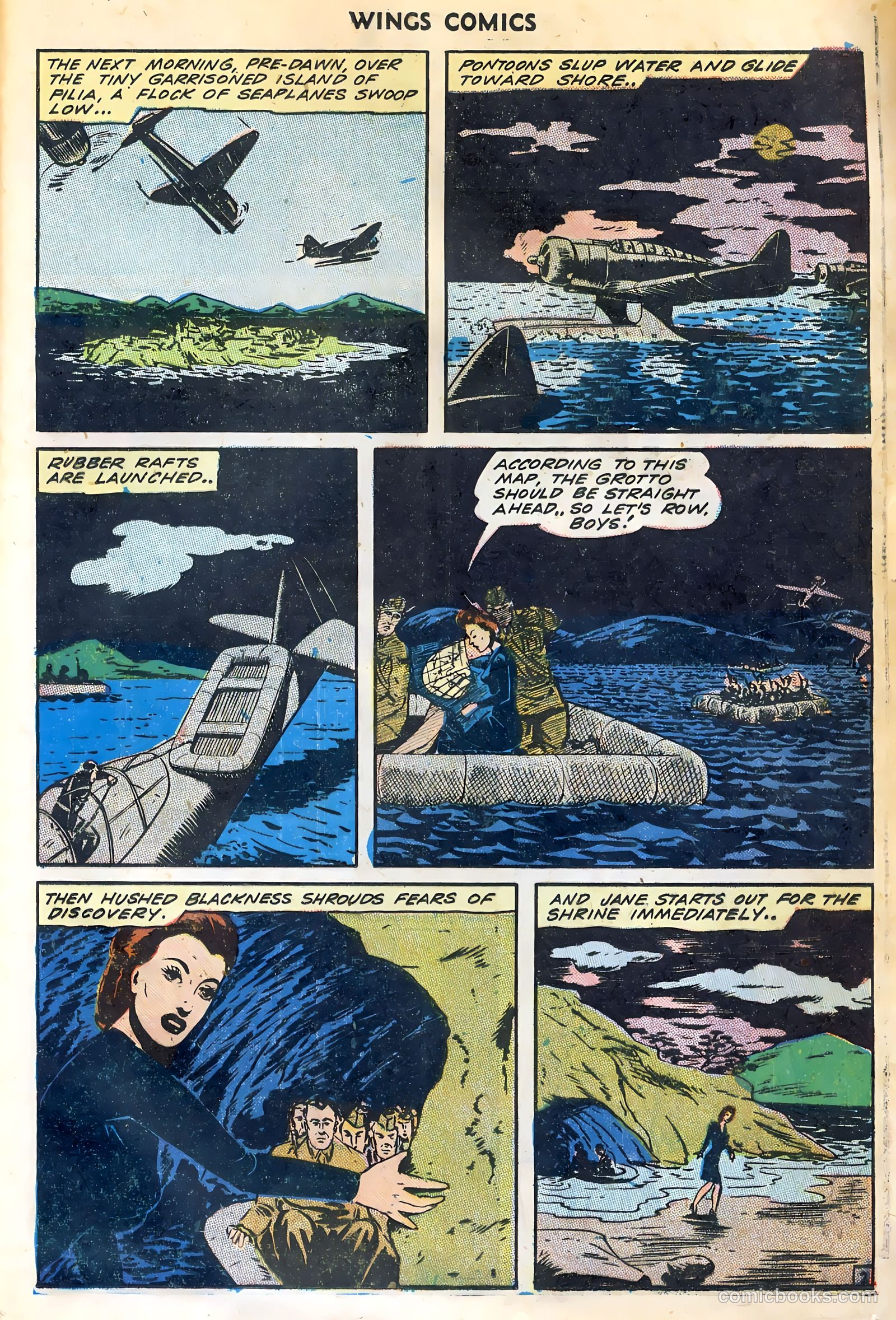 Wings Comics #44 — page 37 of 52