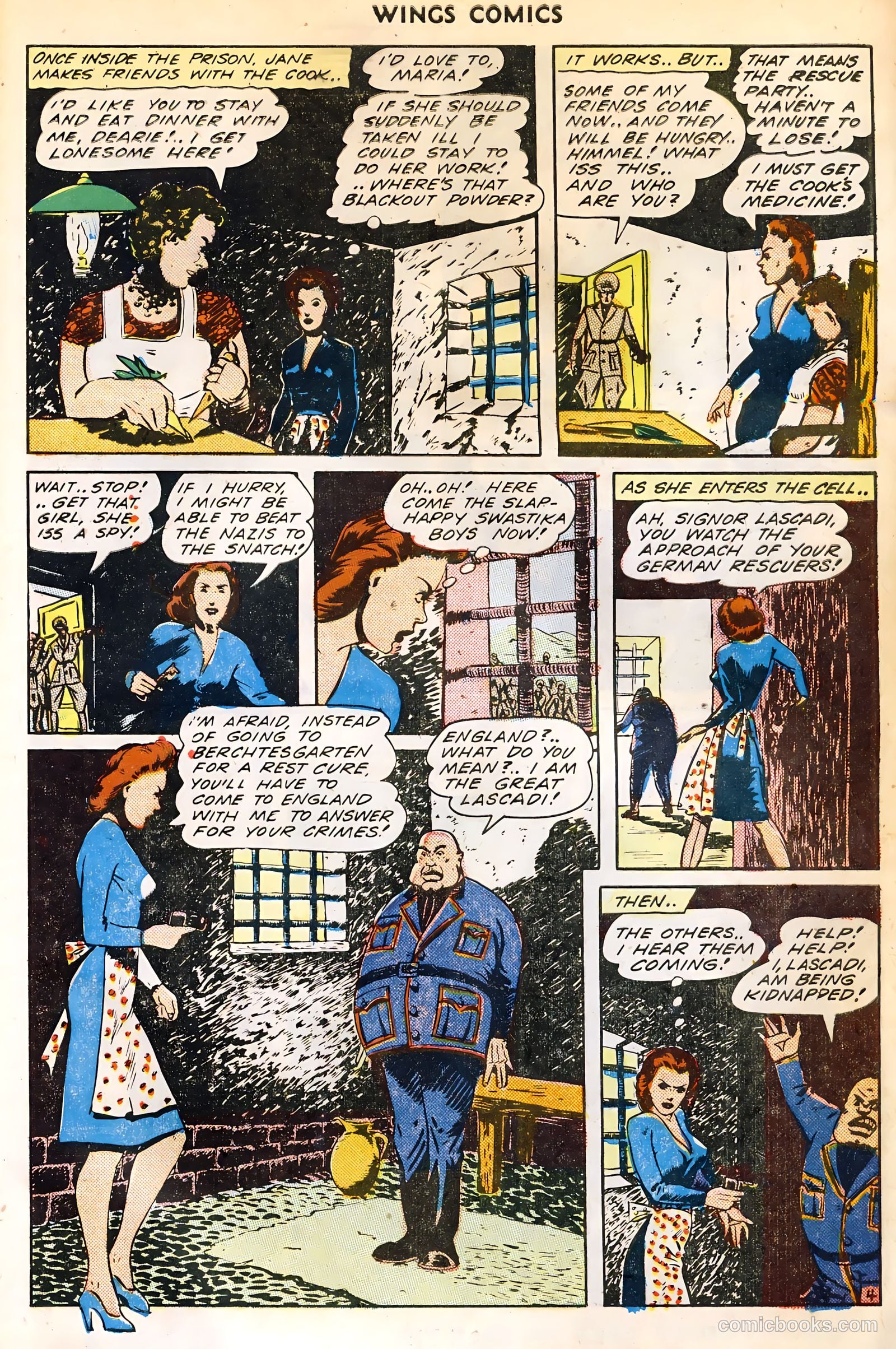 Wings Comics #44 — page 39 of 52
