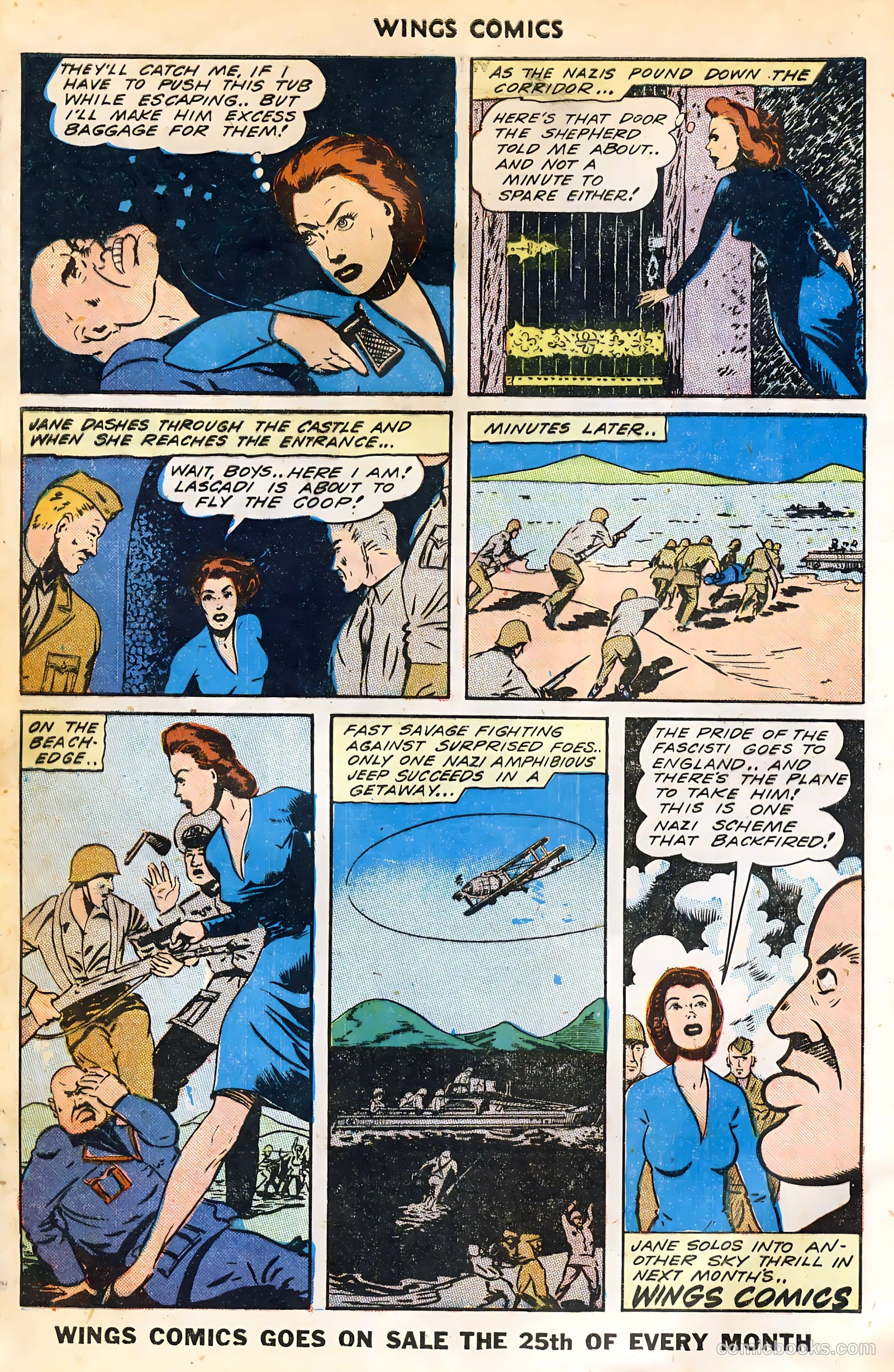 Wings Comics #44 — page 40 of 52