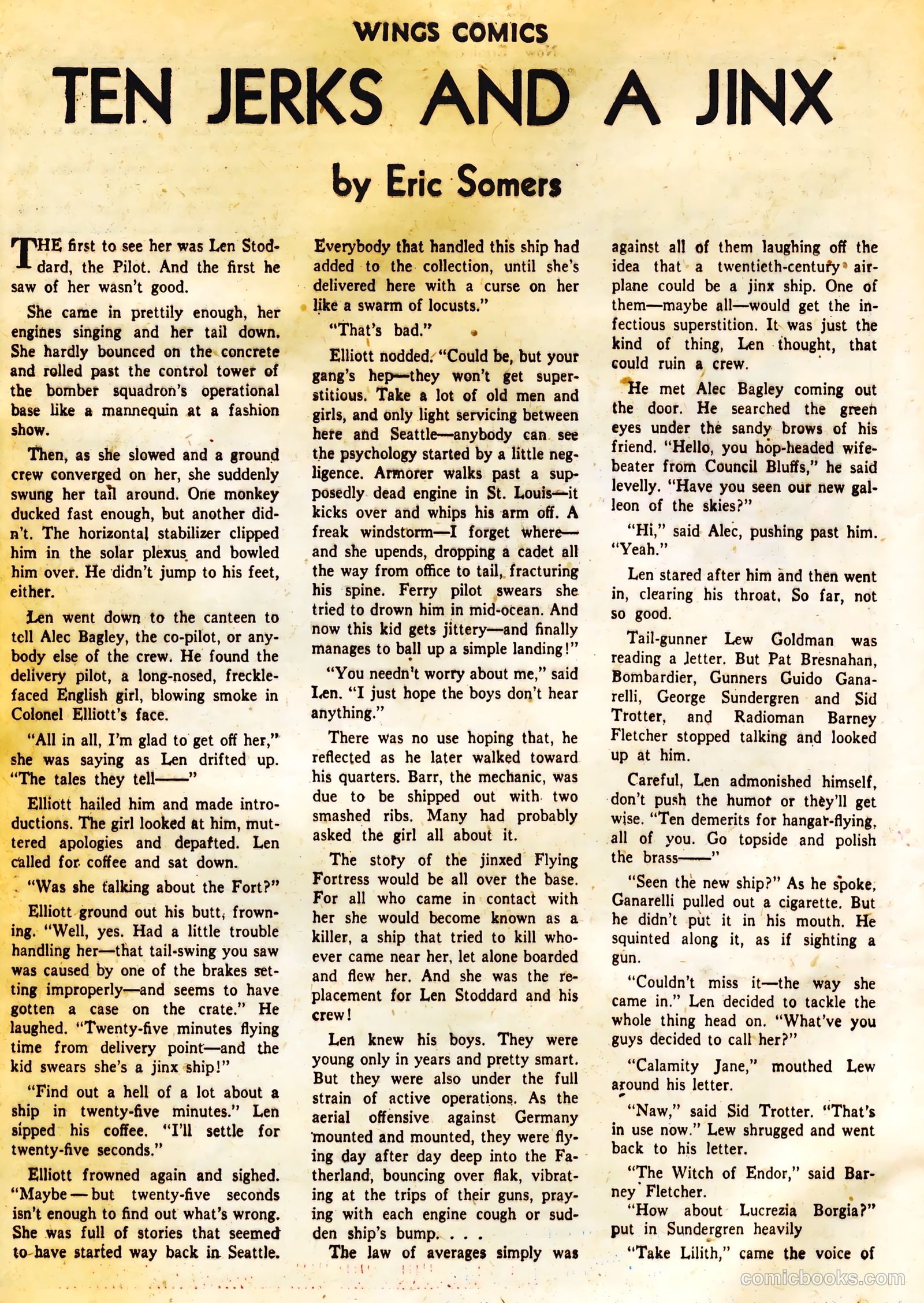Wings Comics #44 — page 42 of 52