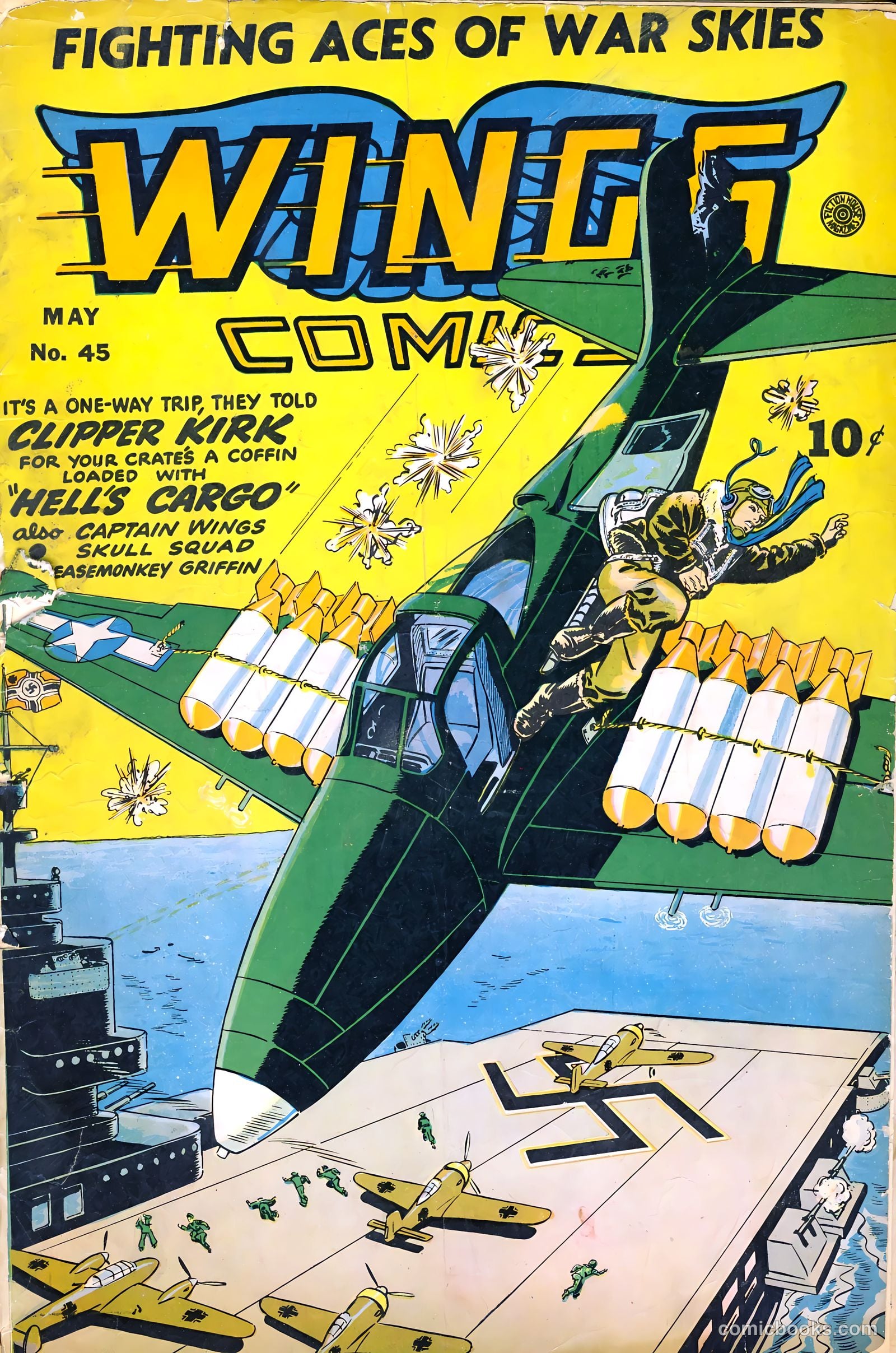 Wings Comics #45 — page 1 of 52