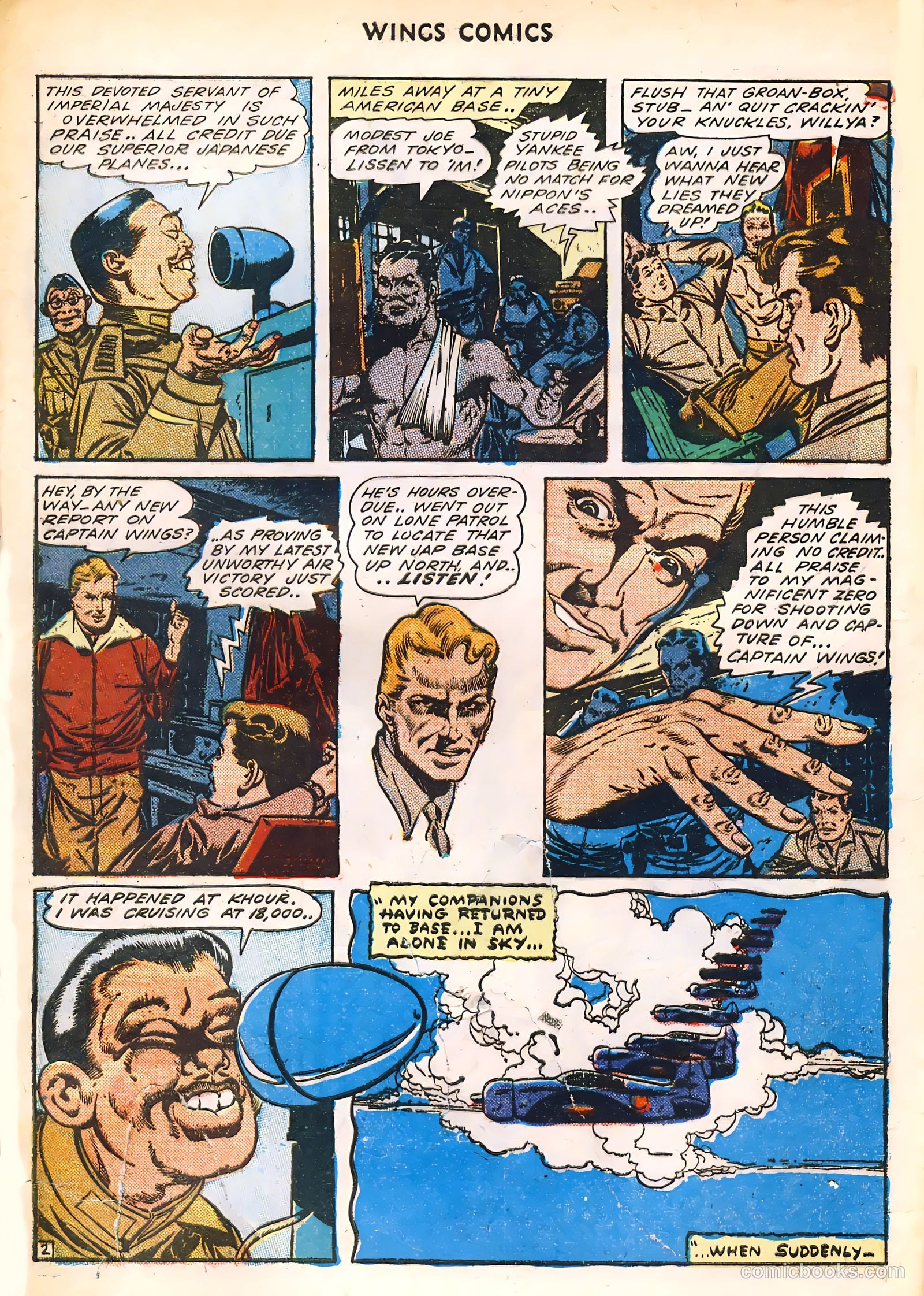 Wings Comics #45 — page 4 of 52