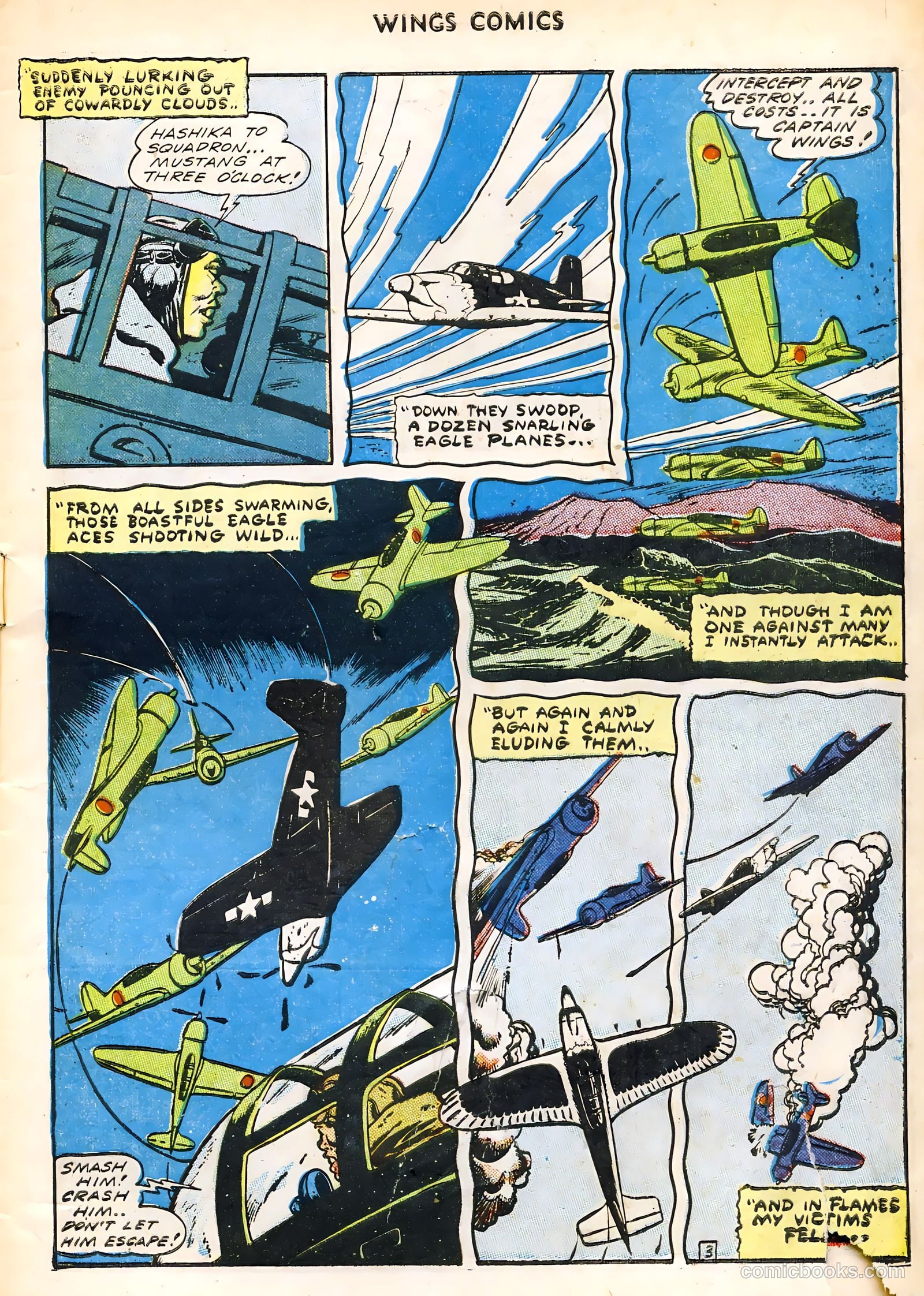 Wings Comics #45 — page 5 of 52