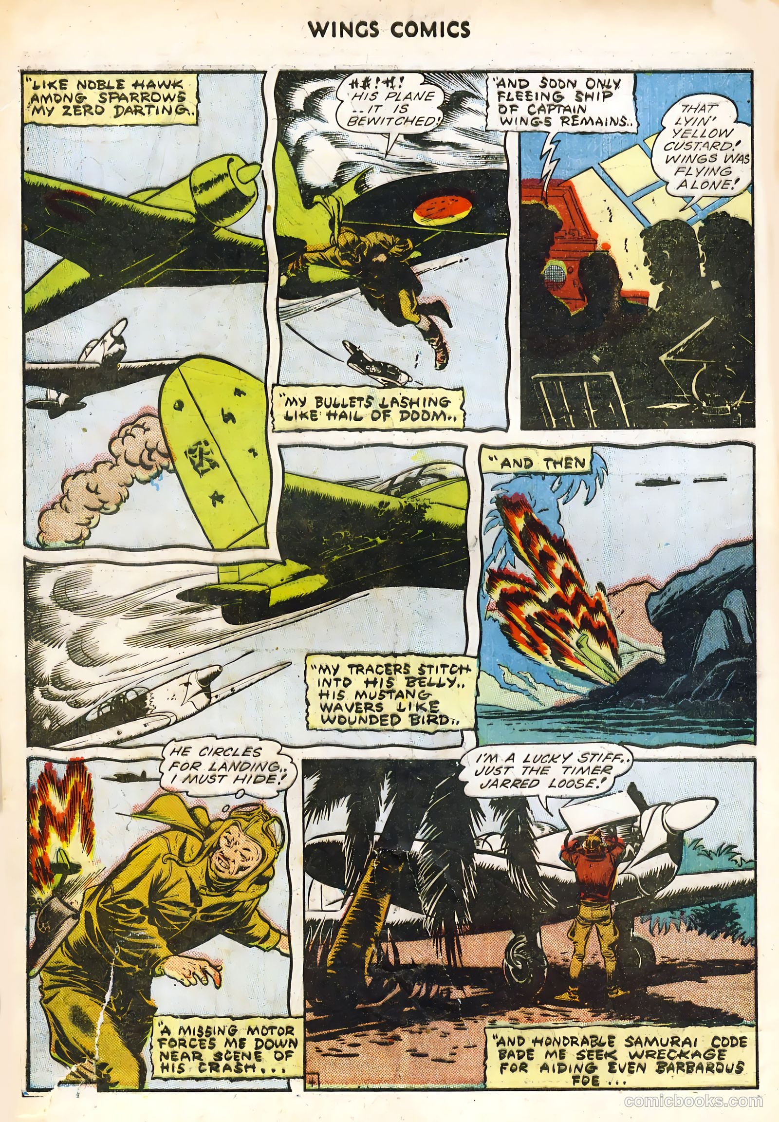 Wings Comics #45 — page 6 of 52