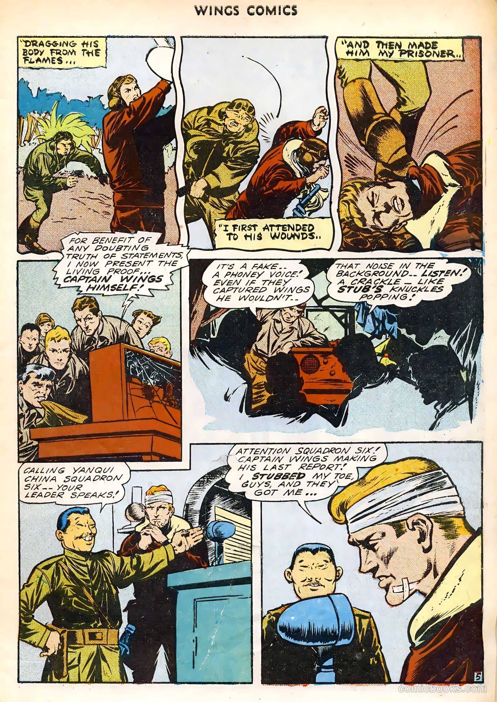 Wings Comics #45 — page 7 of 52