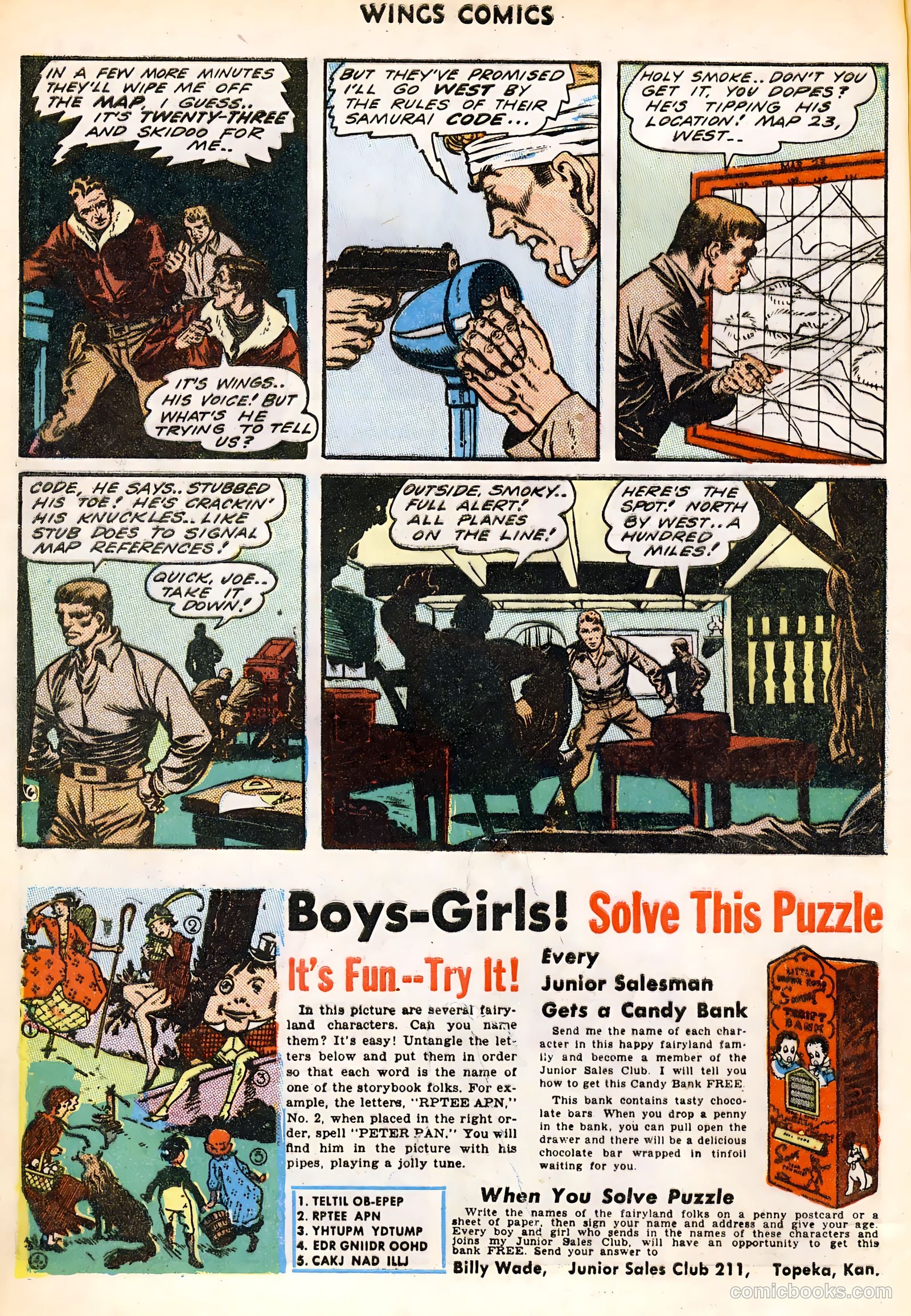 Wings Comics #45 — page 8 of 52