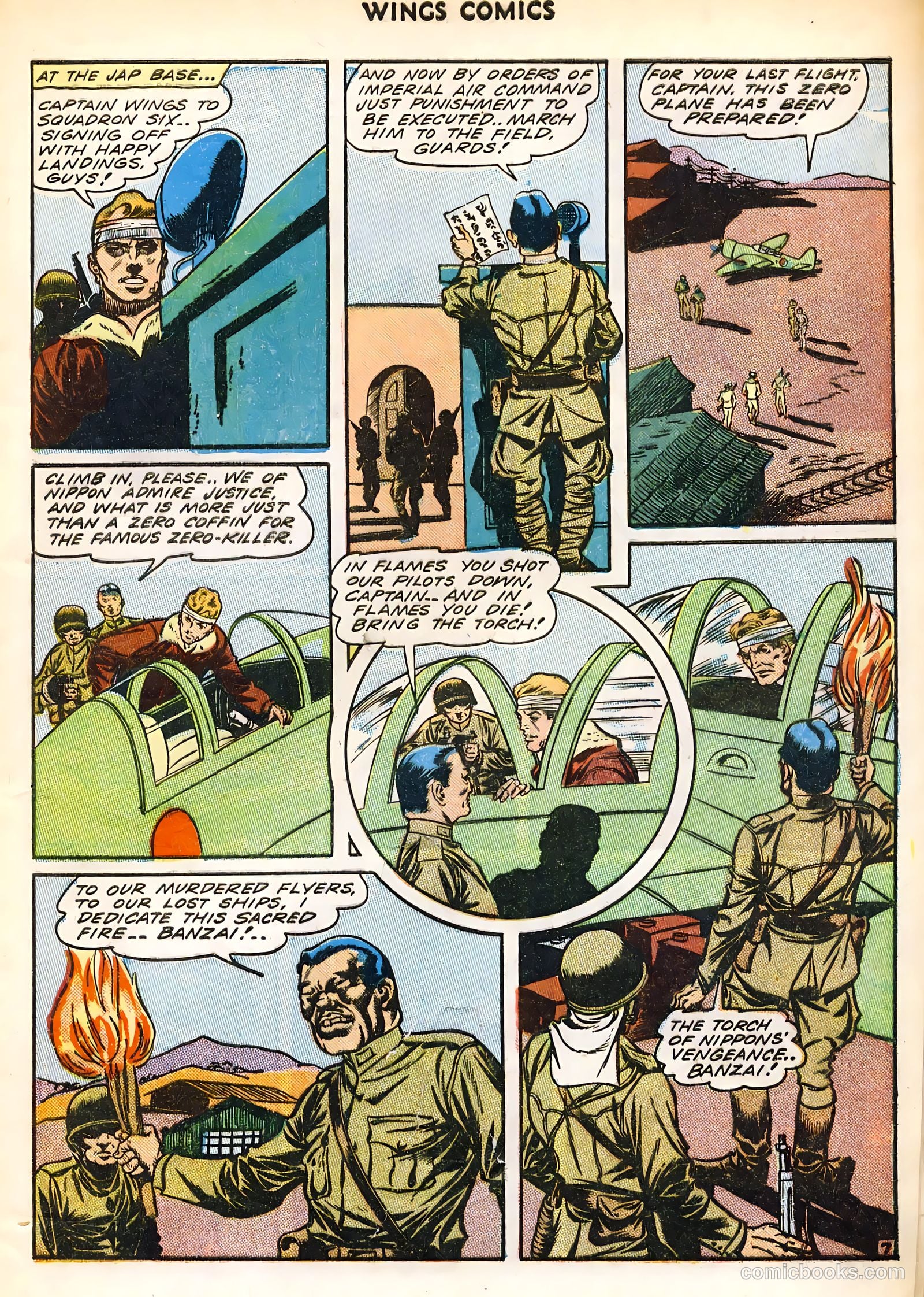 Wings Comics #45 — page 9 of 52