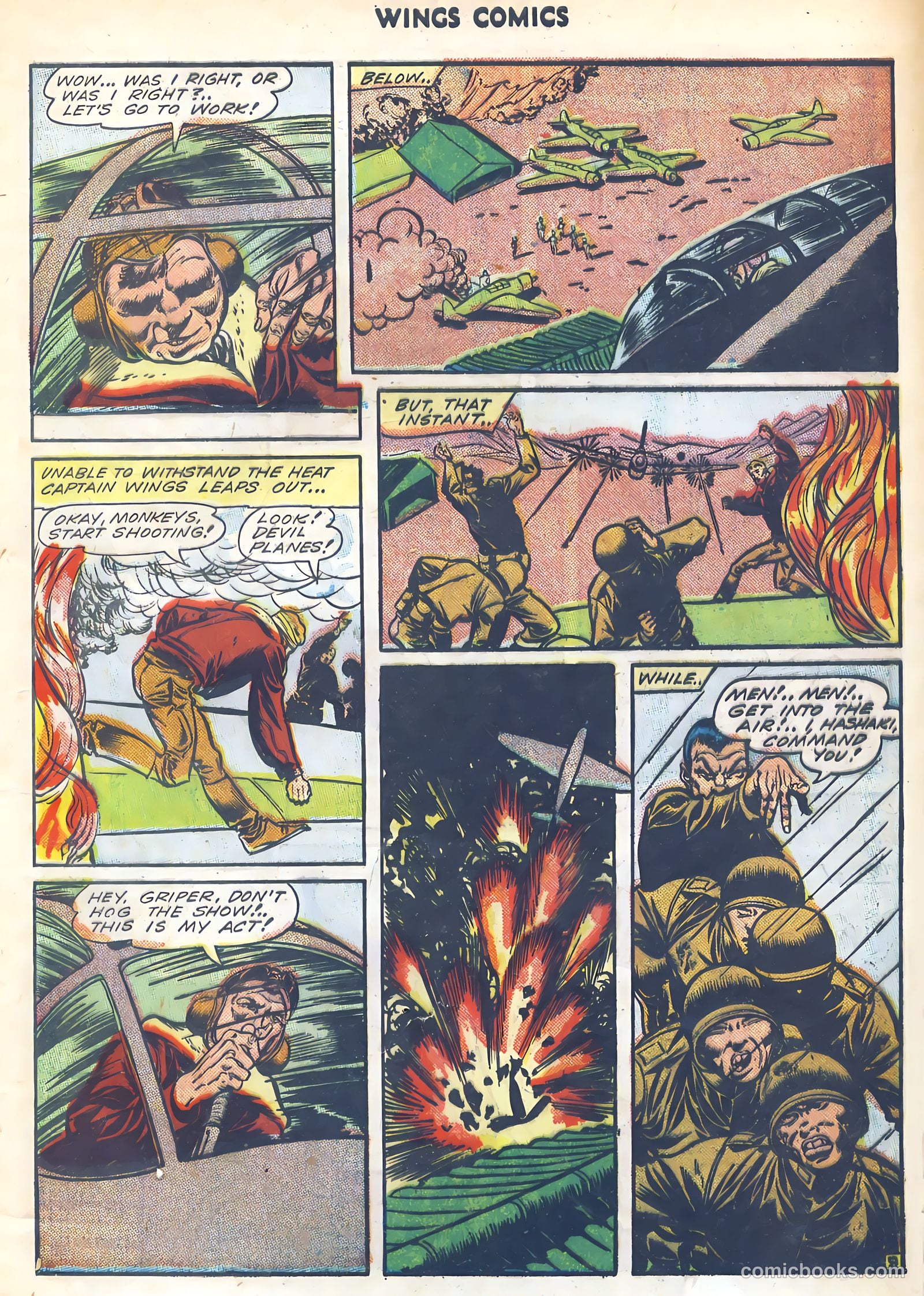 Wings Comics #45 — page 11 of 52