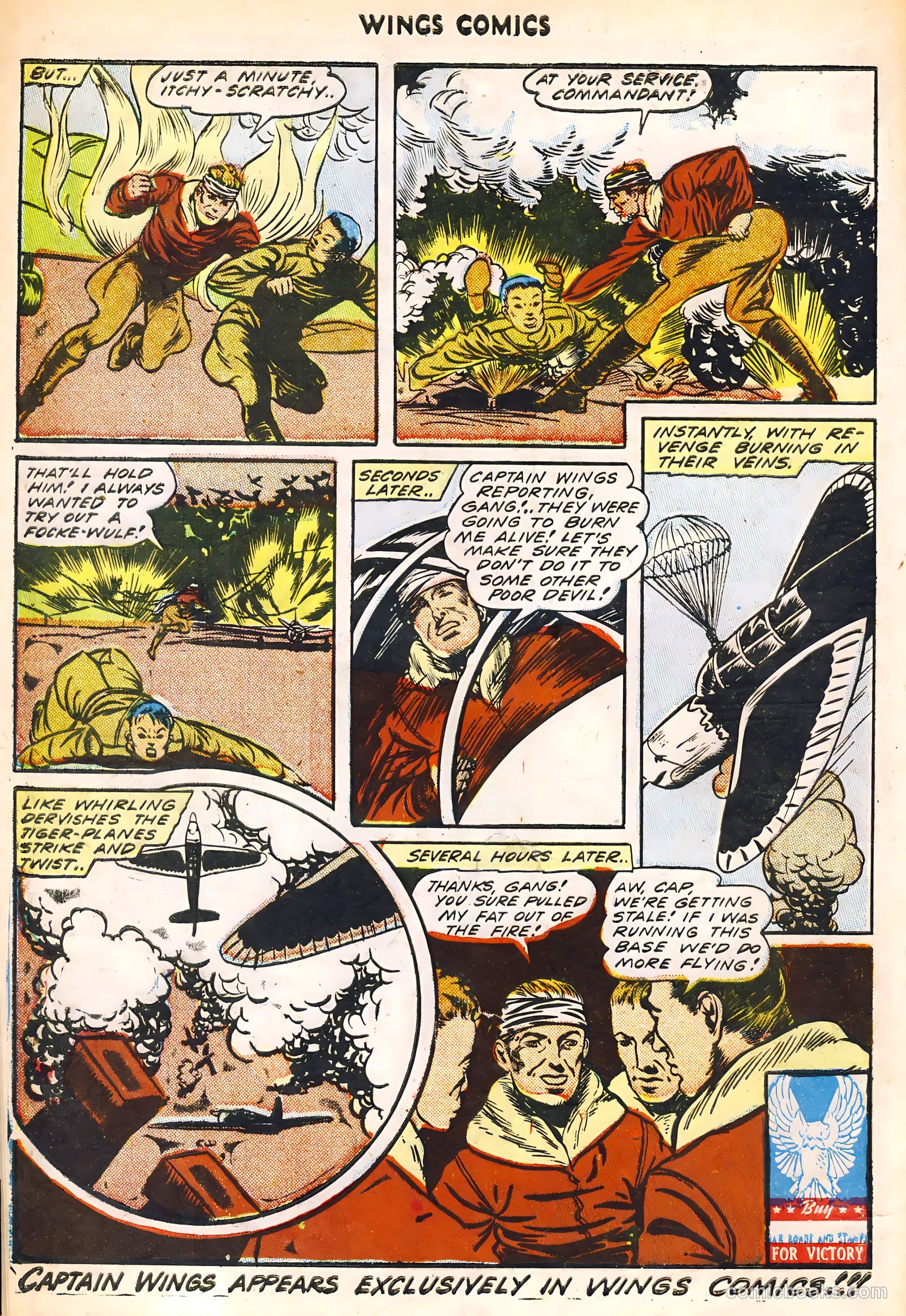 Wings Comics #45 — page 12 of 52