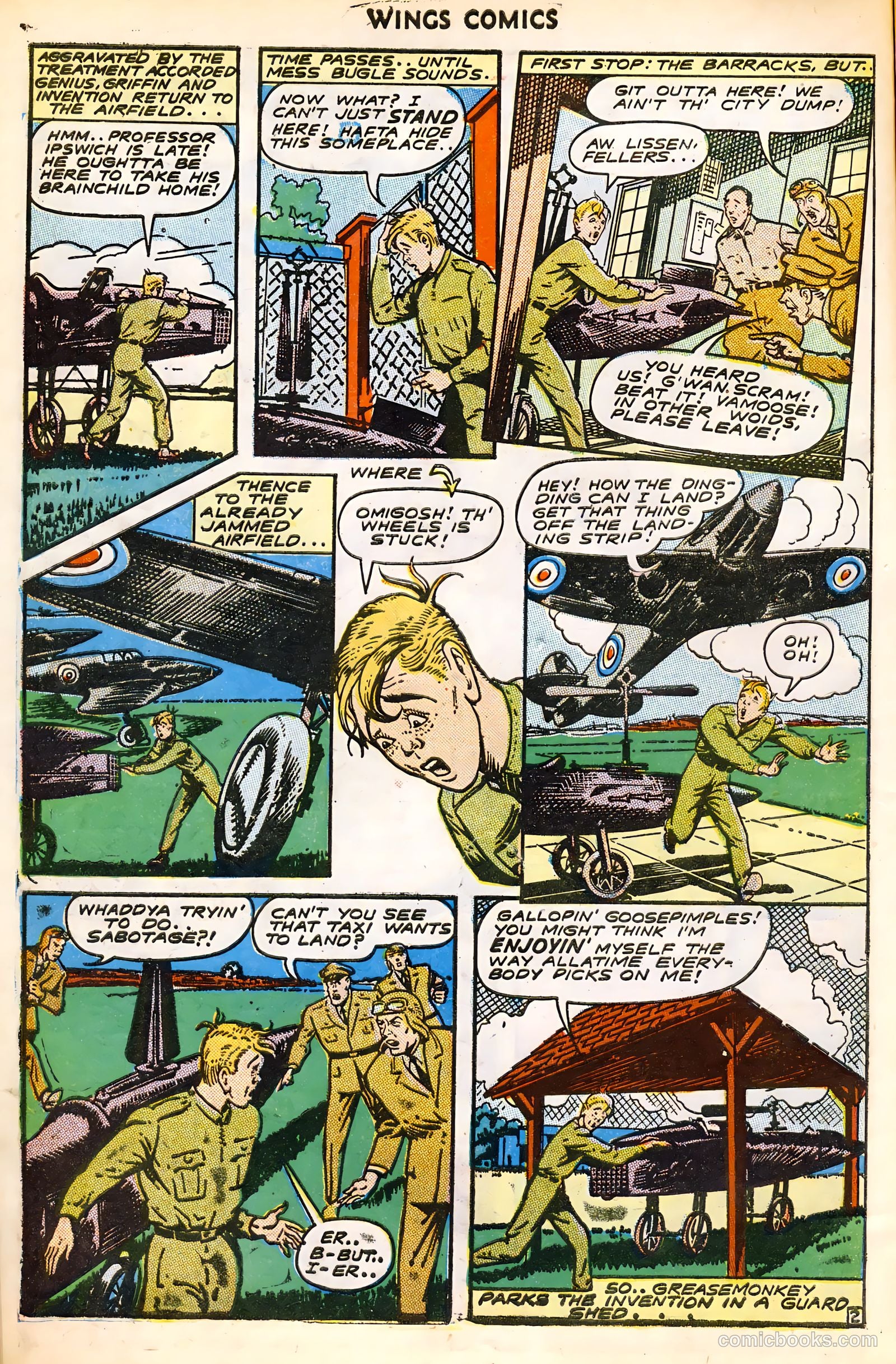 Wings Comics #45 — page 14 of 52