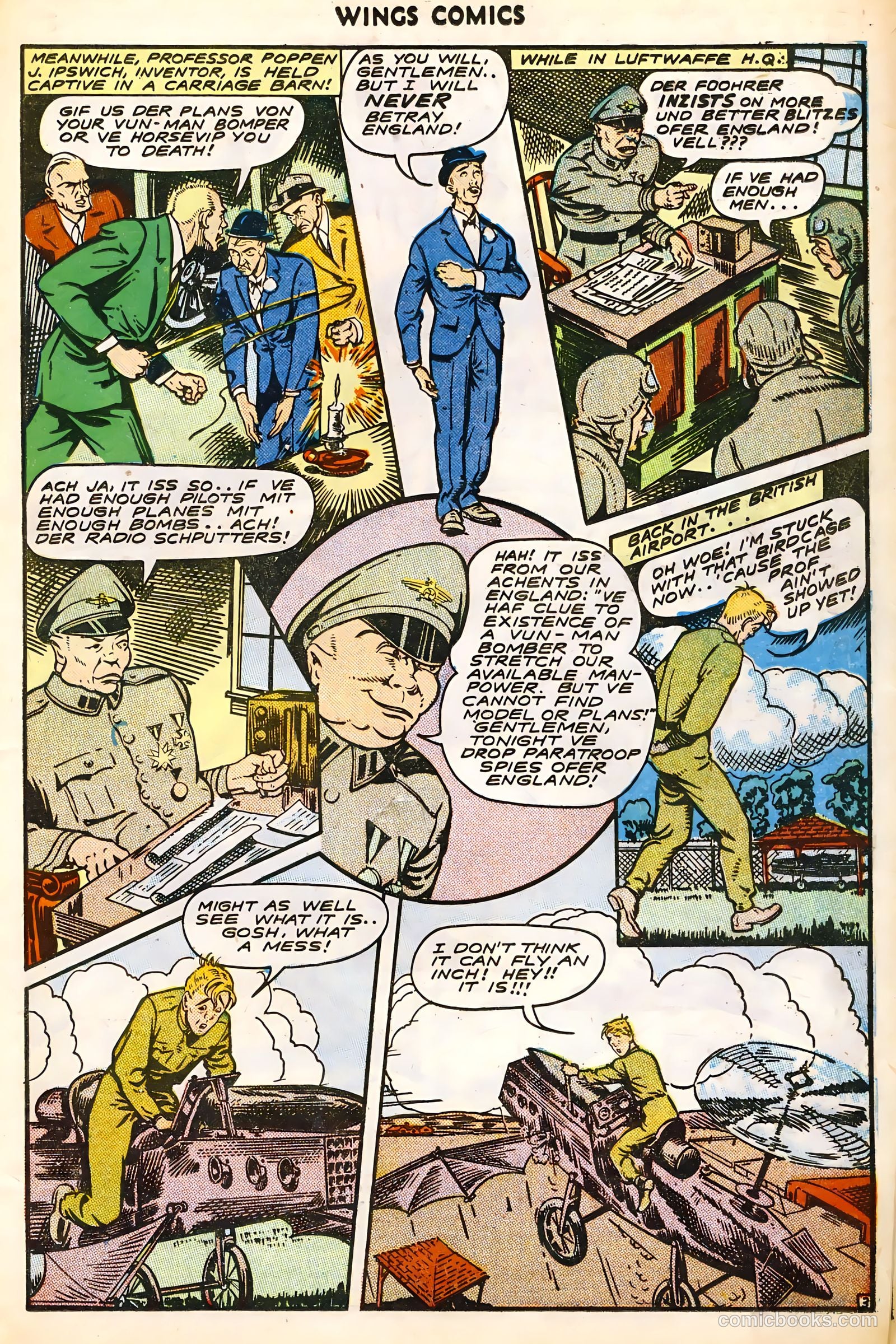 Wings Comics #45 — page 15 of 52