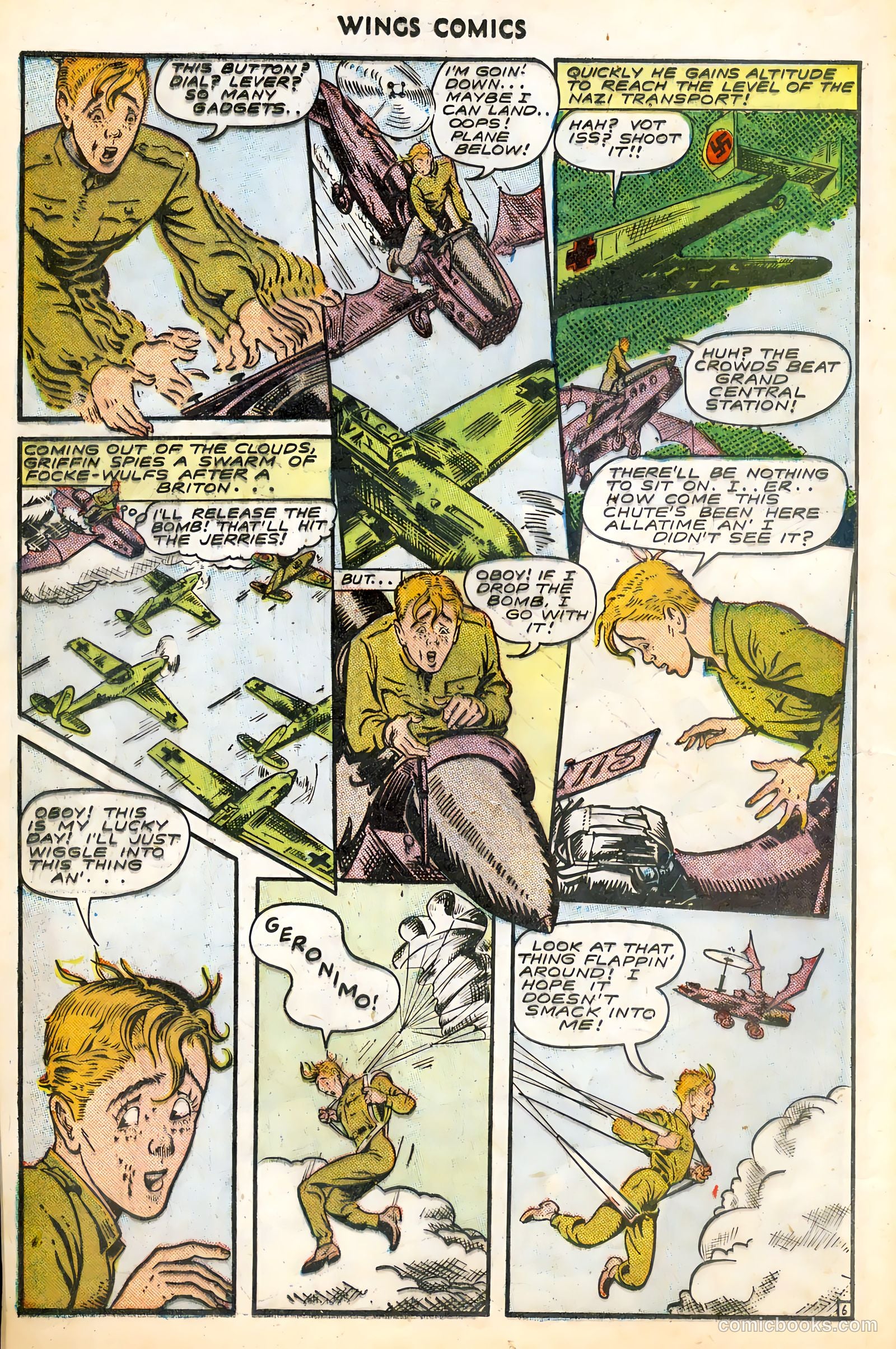 Wings Comics #45 — page 18 of 52
