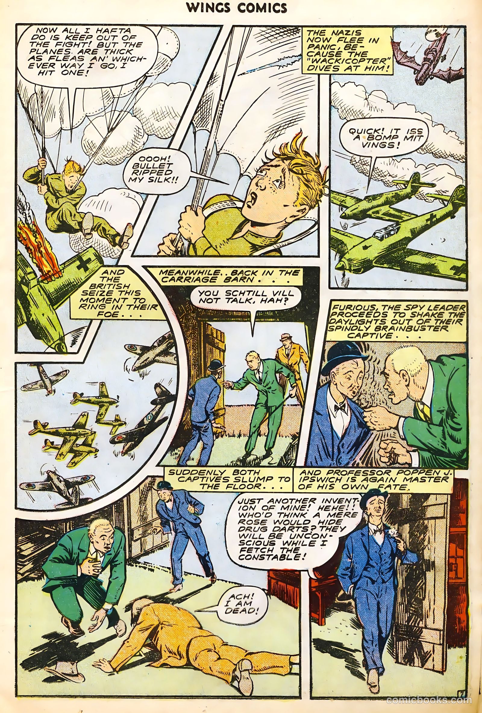 Wings Comics #45 — page 19 of 52
